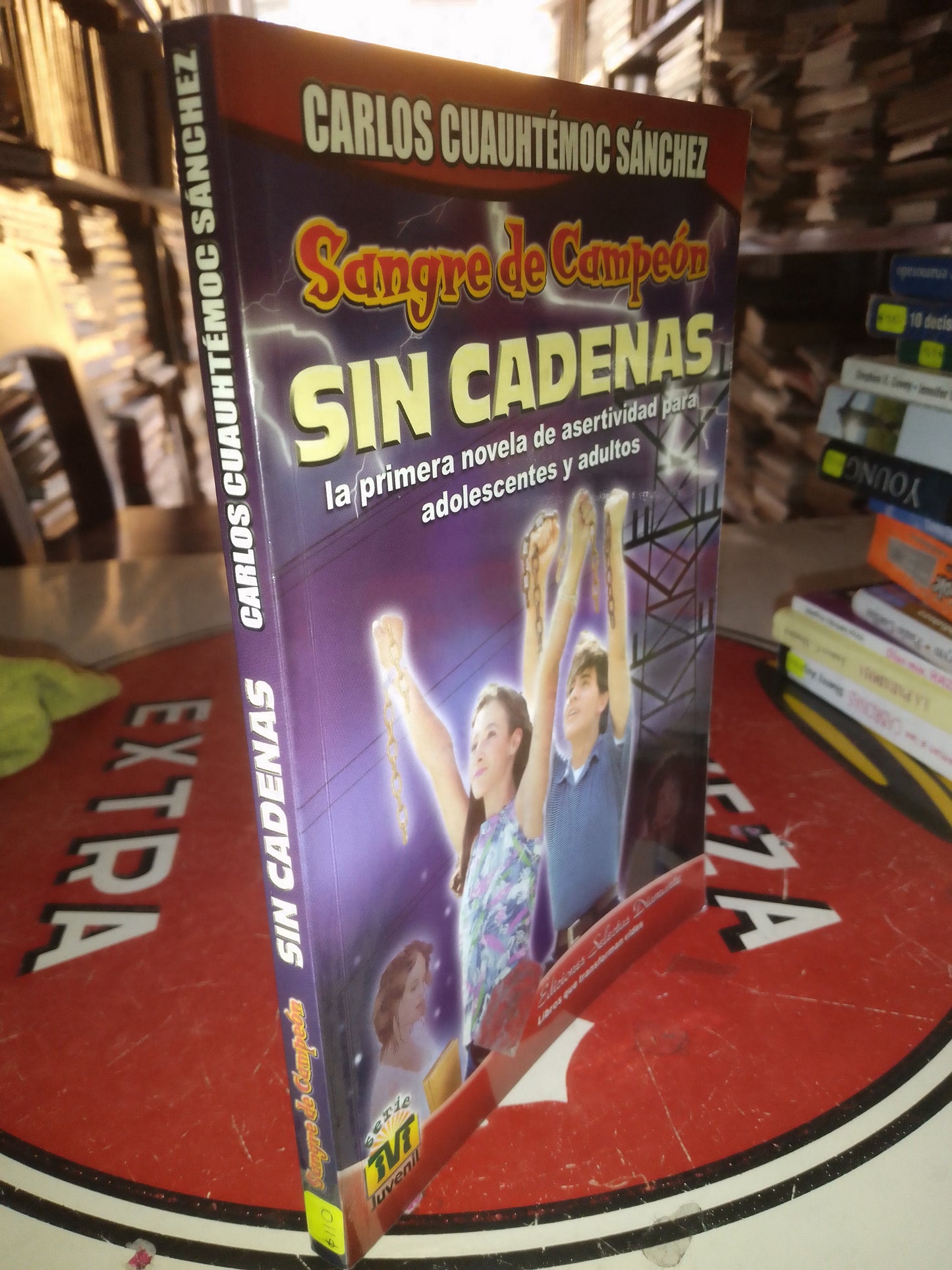 SANGRE DE CAMPEON SIN CADENAS POR CARLOS CUAUHTÉMOC SÁNCHEZ USADO SUPERACIÓN PERSONAL LITERARIO 207