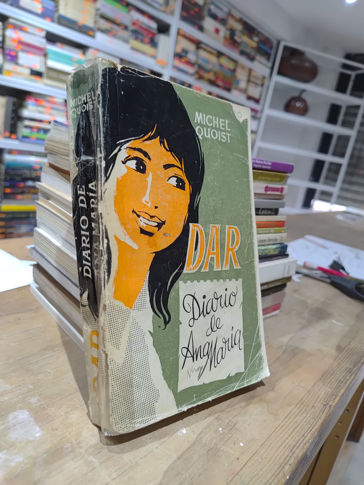 DIARIO DE ANA MARIA POR MICHEL QUOIST USADO NOVELAS JUAREZ 515