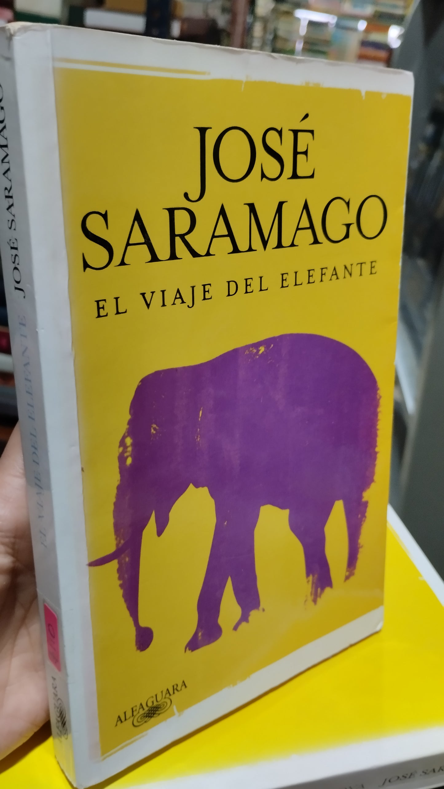 EL VIAJE DEL ELEFANTE POR JOSE SARAMAGO LIBRO USADO NOVELAS ALDAMA
