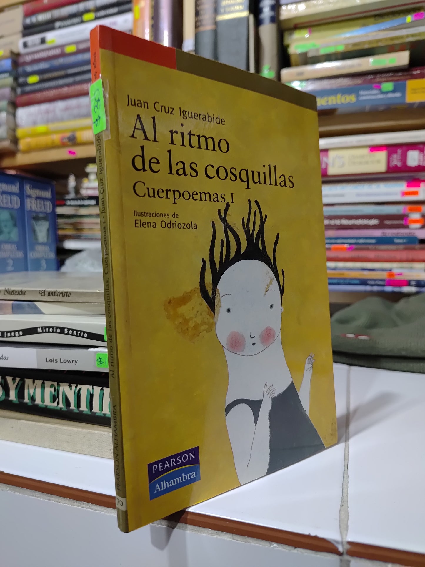 AL RITMO DE LAS COSQUILLAS POR JUAN CRUZ AGUERABIDE USADO POESIA JUAREZ