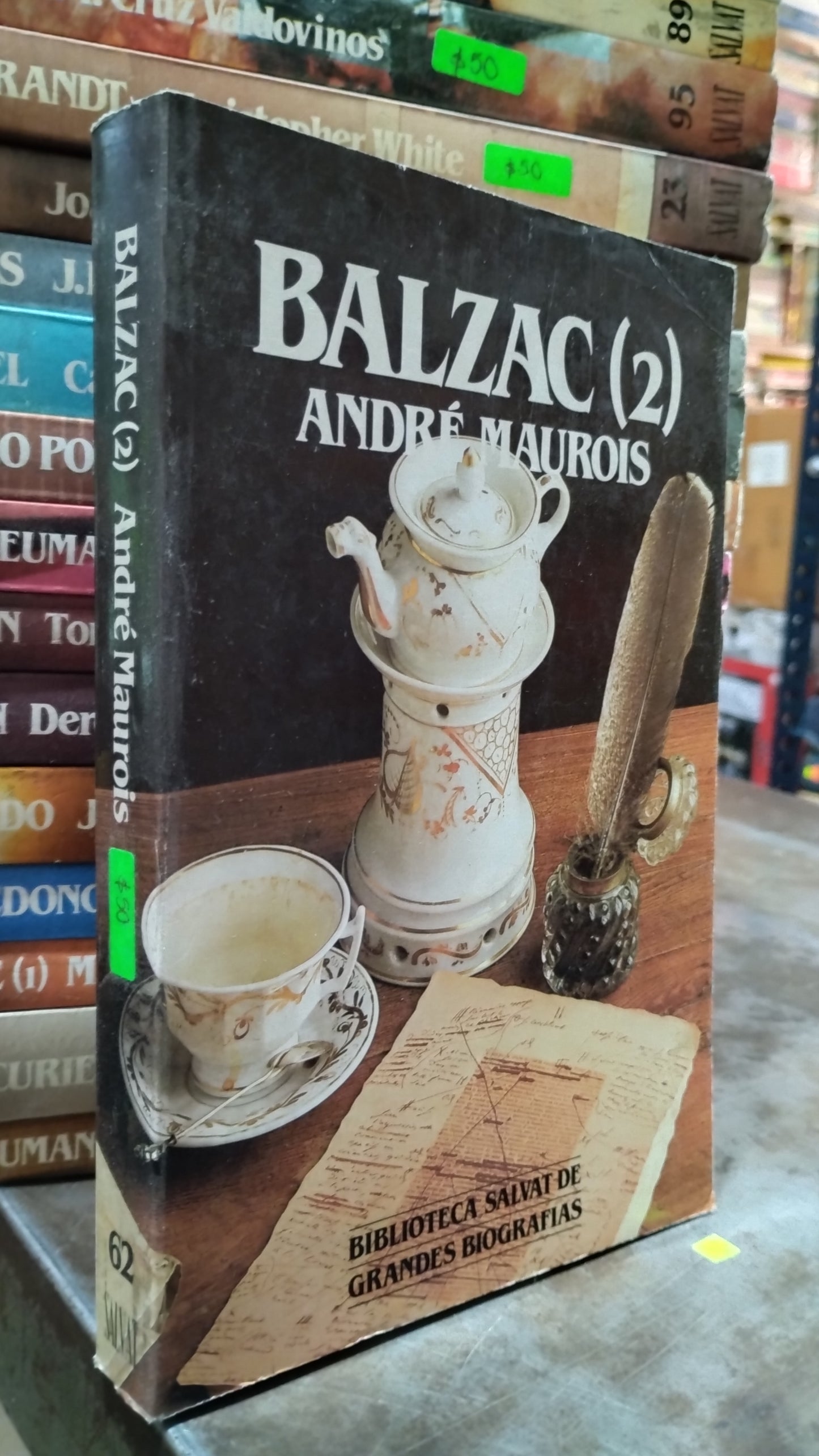 BALZAC 2 ANDRE MAUROIS LIBRO USADO HISTORIA ALDAMA