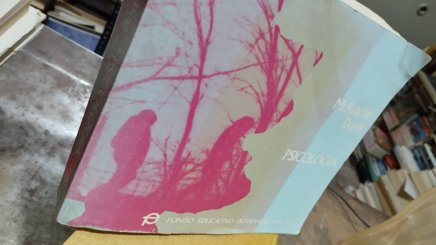 PSICOLOGIA POR MCKEACHIE LIBRO USADO PSICOLOGÍA ALDAMA