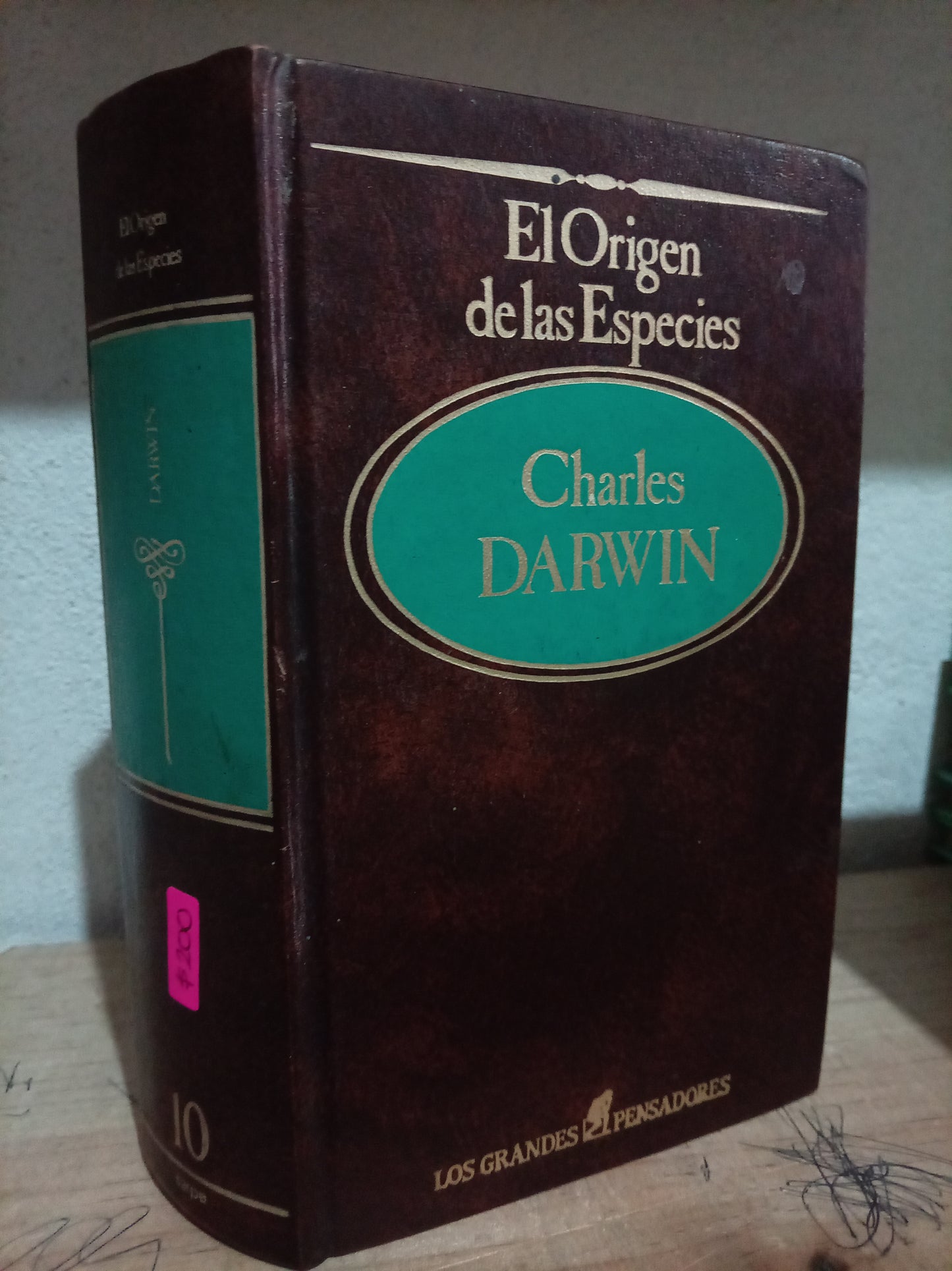 EL ORIGEN DE LAS ESPECIES POR CHARLES DARWIN USADO BIOLOGÍA LITERARIO 305