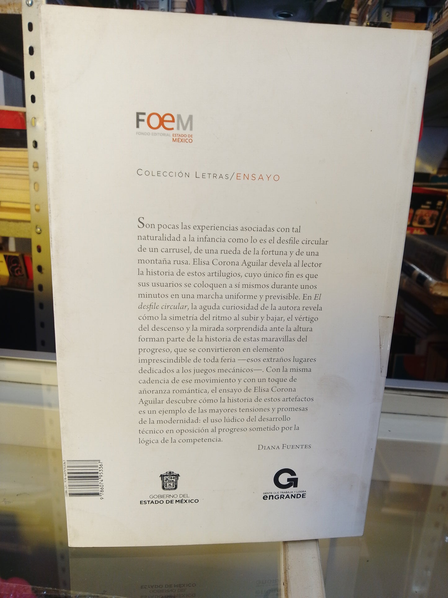 EL DESFILE CIRCULAR POR ELISA CORONA AGUILAR USADO NOVELAS JUAREZ