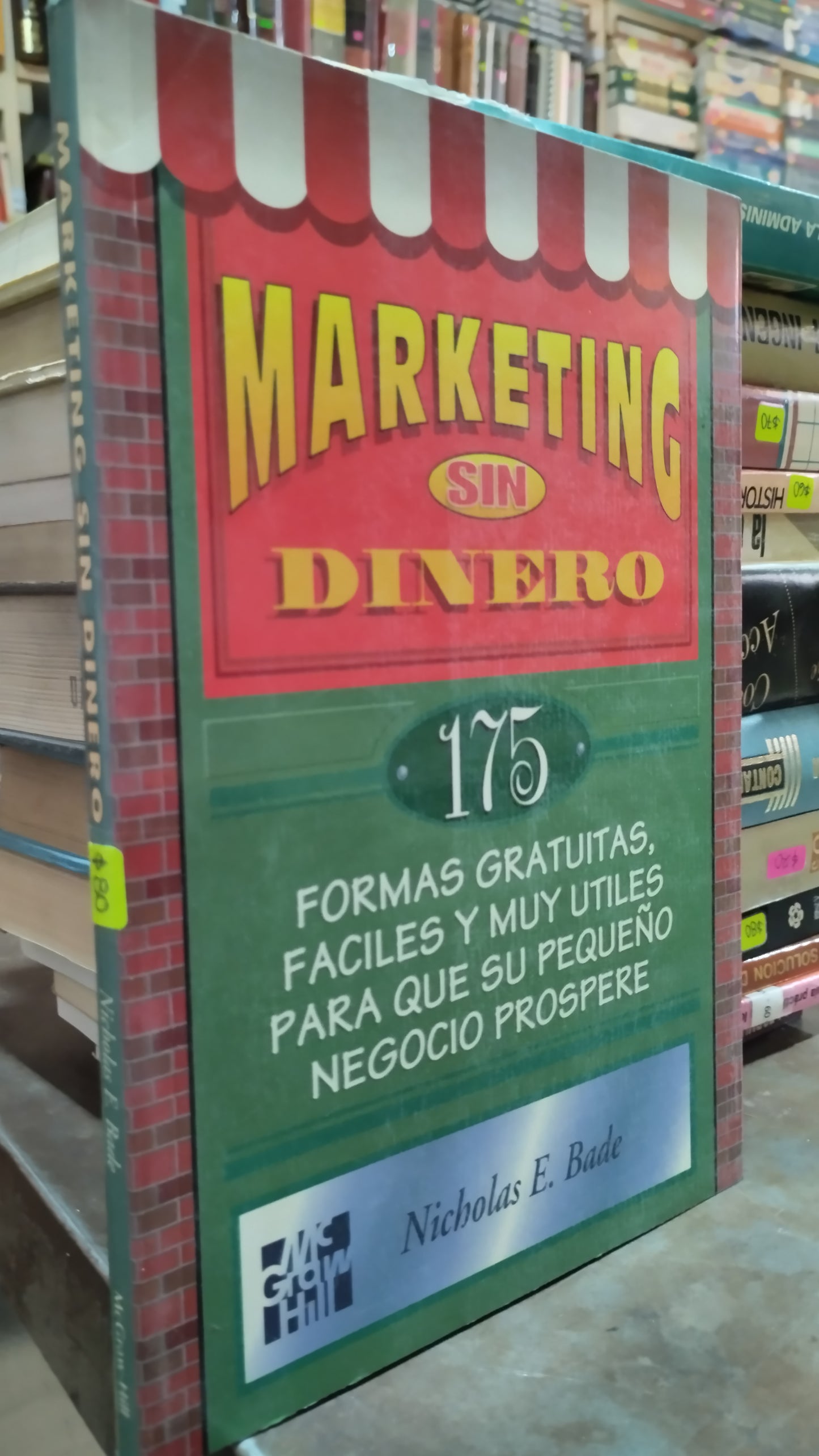 MARKETING SIN DINERO POR NICHOLAS E BADE LIBRO USADO ADMINISTRACION ALDAMA