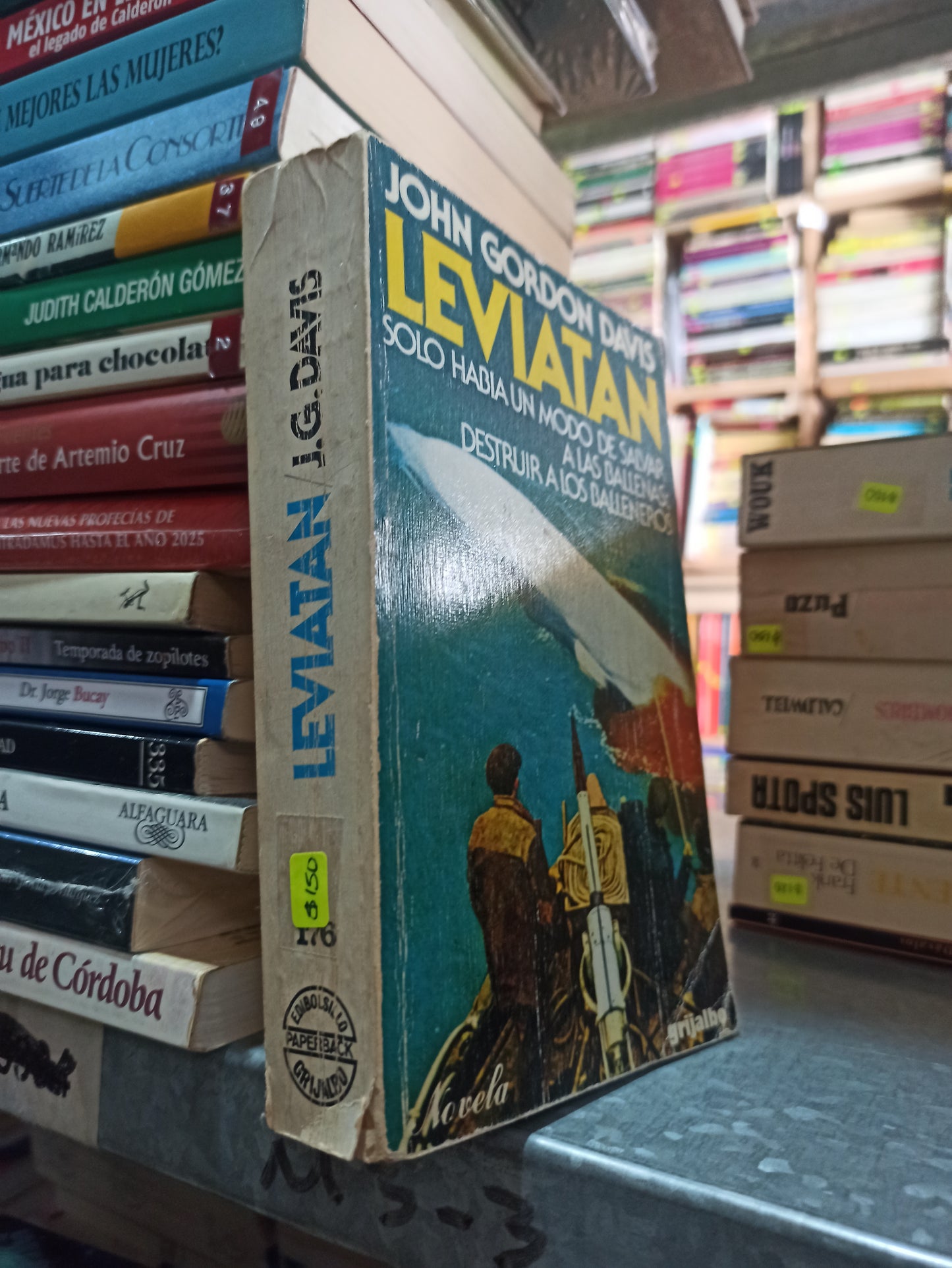 LEVIATAN POR JOHN GORDON DAVIS USADO NOVELAS ALDAMA