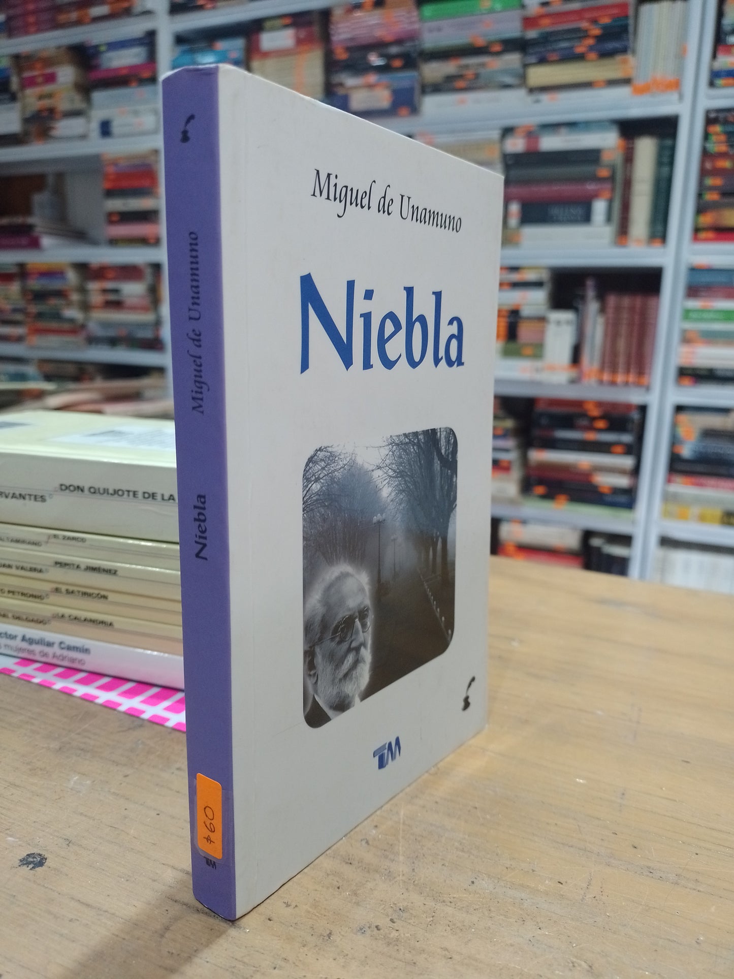 NIEBLA POR MIGUEL DE UNAMUNO USADO NOVELA JUAREZ 515