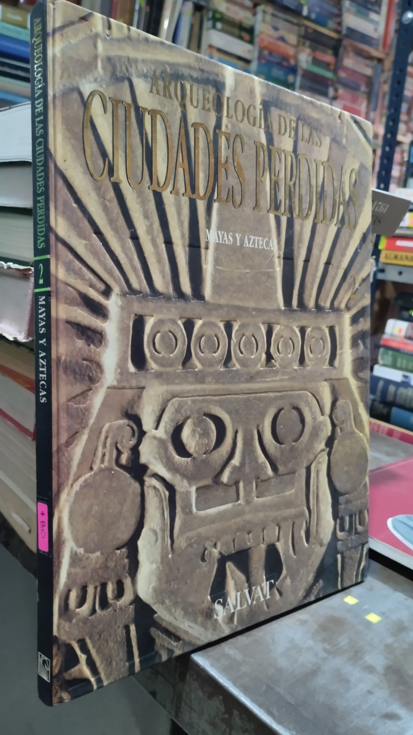 ARQUEOLOGIA DE LAS CIUDADES PERDIDAS 2 MAYAS Y AZTECAS LIBRO USADO HISTORIA ALDAMA