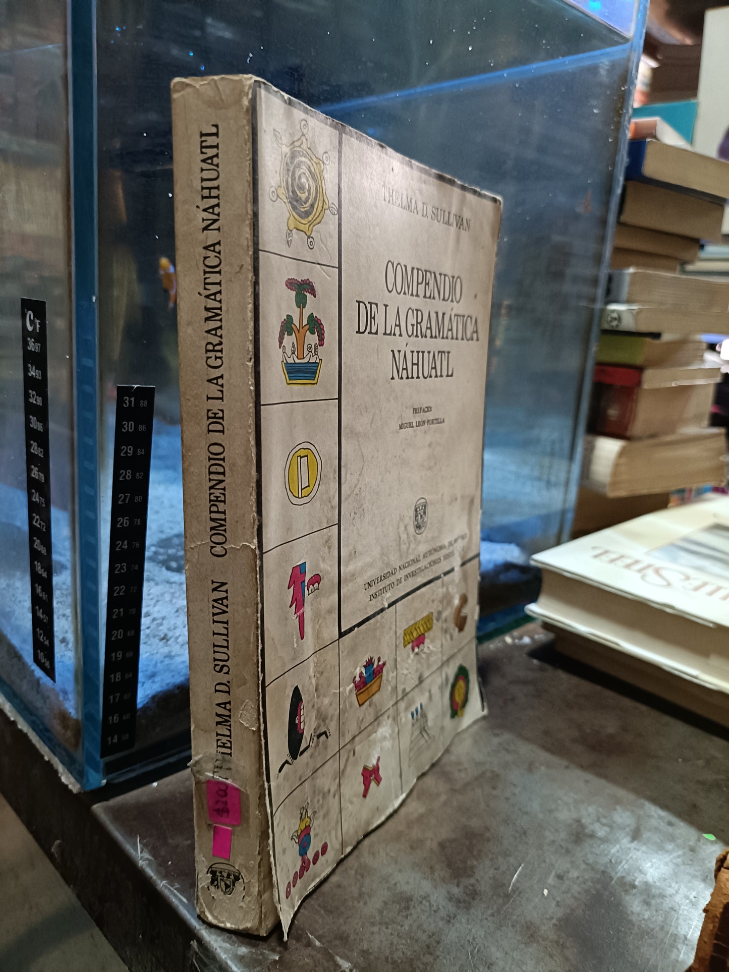COMPENDIO DE LA GRAMATICA NAHUATL POR THELMA S SULLIVAN USADO EDUCACIÓN ALDAMA