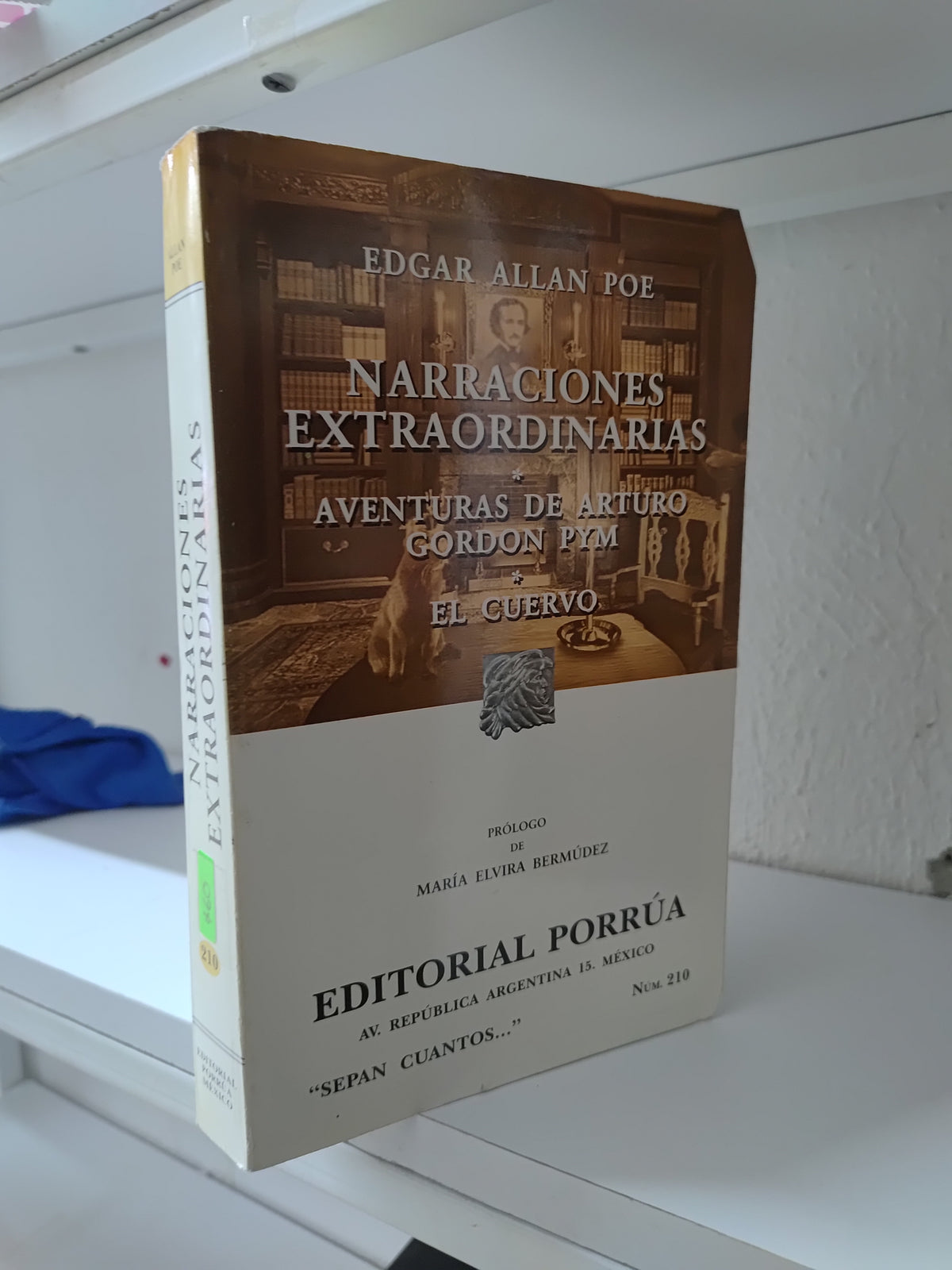 NARRACIONES EXTRAORDINARIAS POR EDGAR ALLAN POE USADO NOVELAS JUAREZ 515