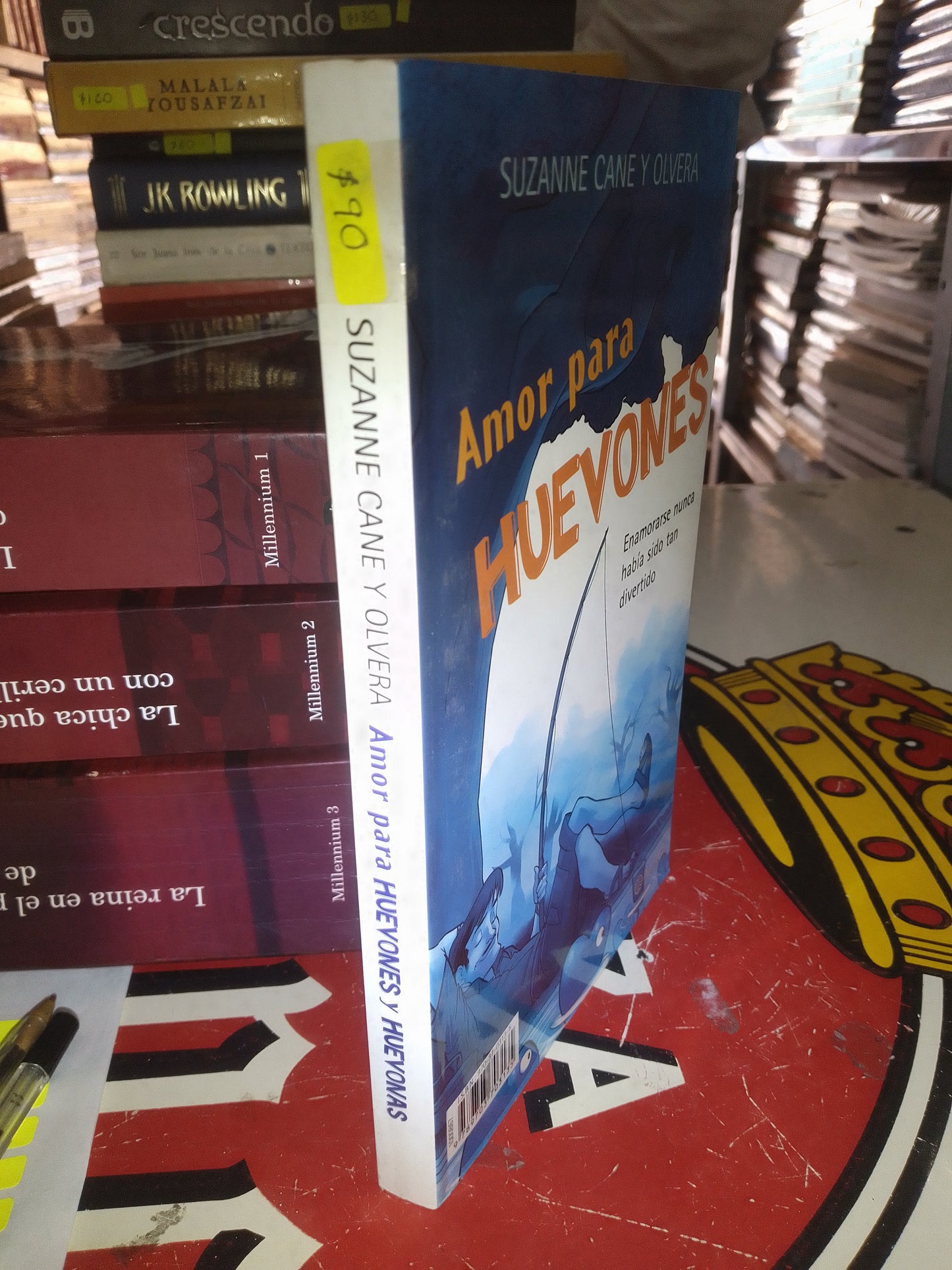 AMOR PARA HUEVONES POR SUZANNE CANE Y OLVERA USADO NOVELA LITERARIO 207