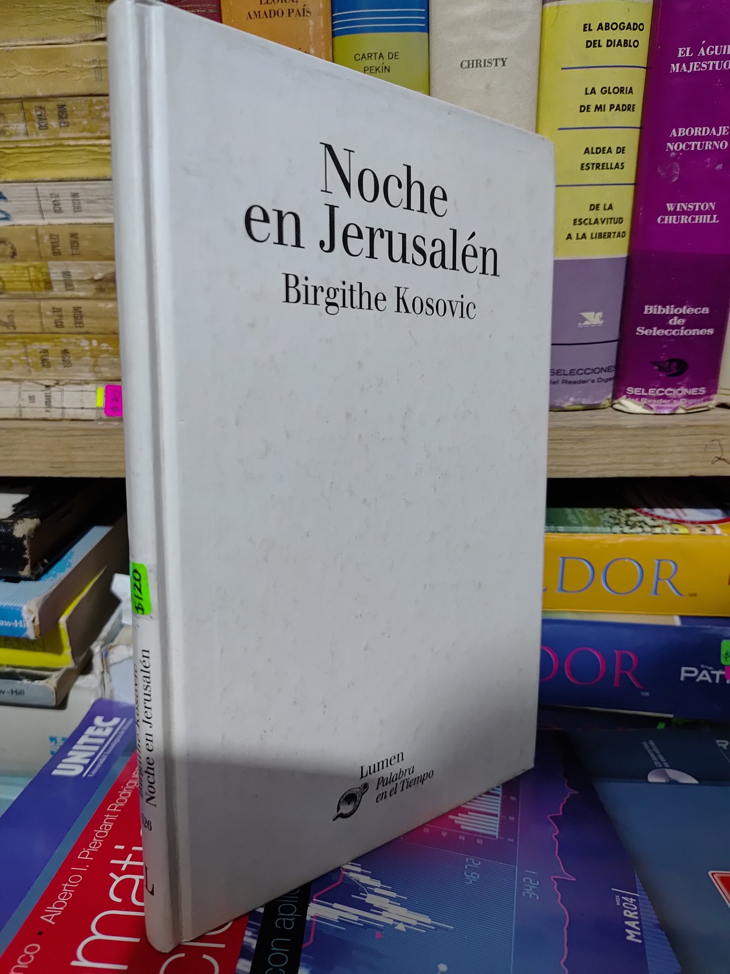 NOCHE EN JERUSALEN POF BIRGITHE KOSOVIC USADO NOVELAS JUAREZ 507
