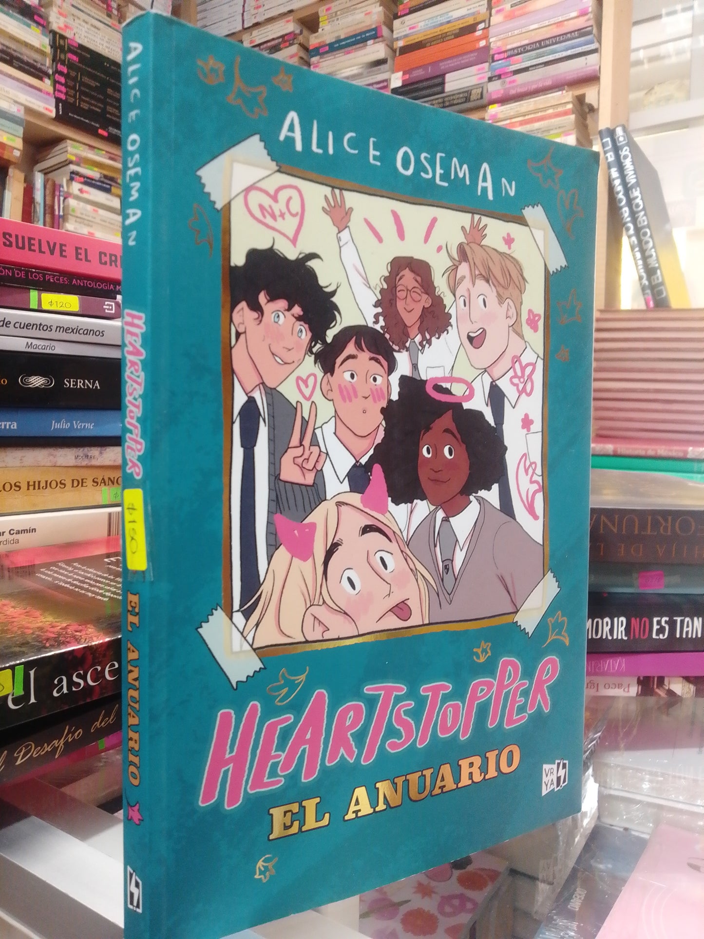 HEARTSTOPPER EL ANUARIO POR ALICE OSEMAN USADO NOVELA JUAREZ