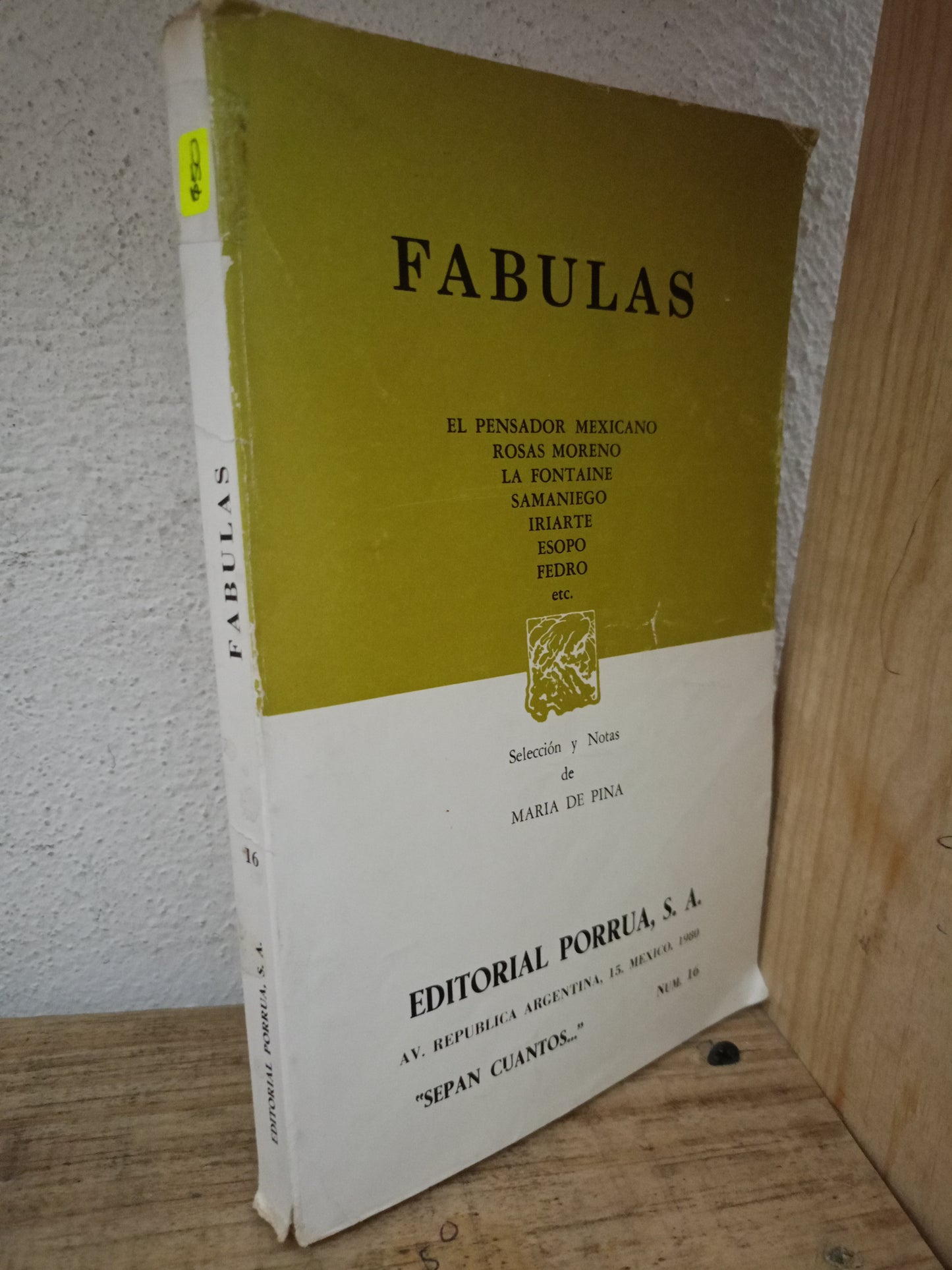 FABULAS USADO NOVELA LITERARIO 305