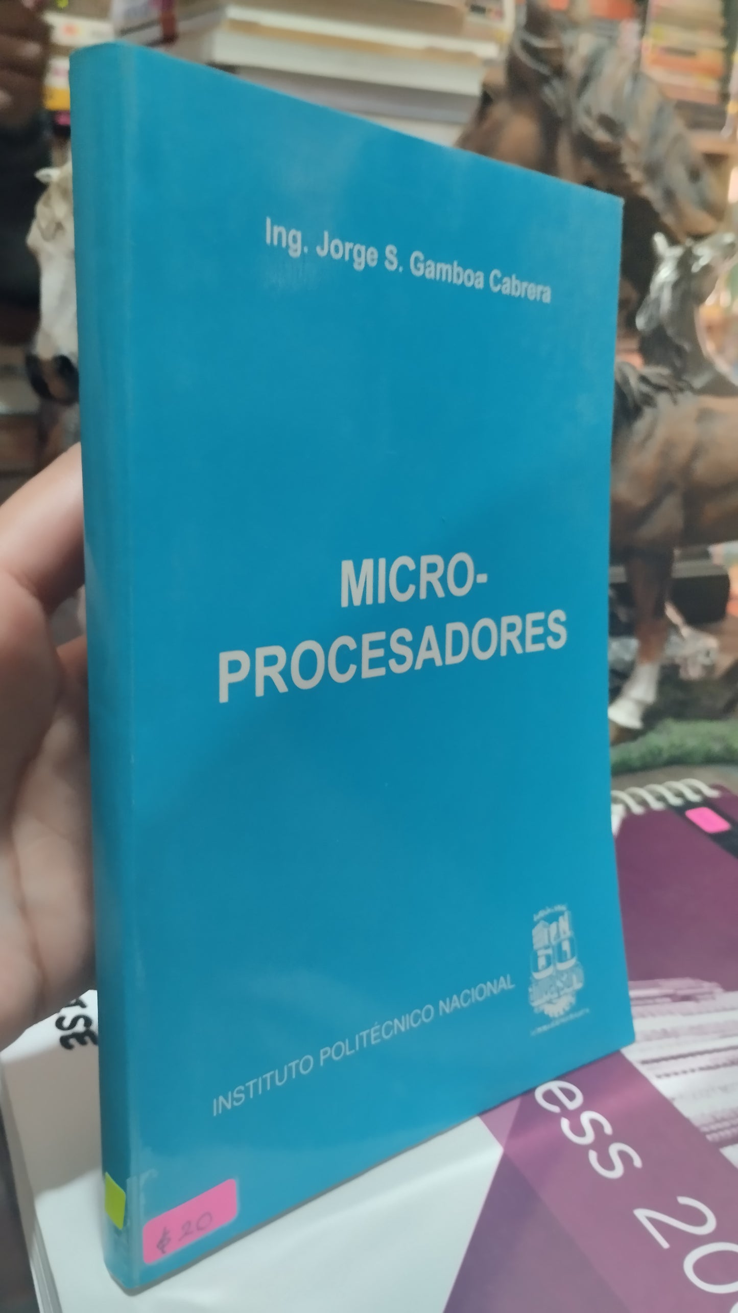 MICROPROCESADORES POR JORGE S GAMBOA CABRERA LIBRO USADO COMPUTACION ALDAMA