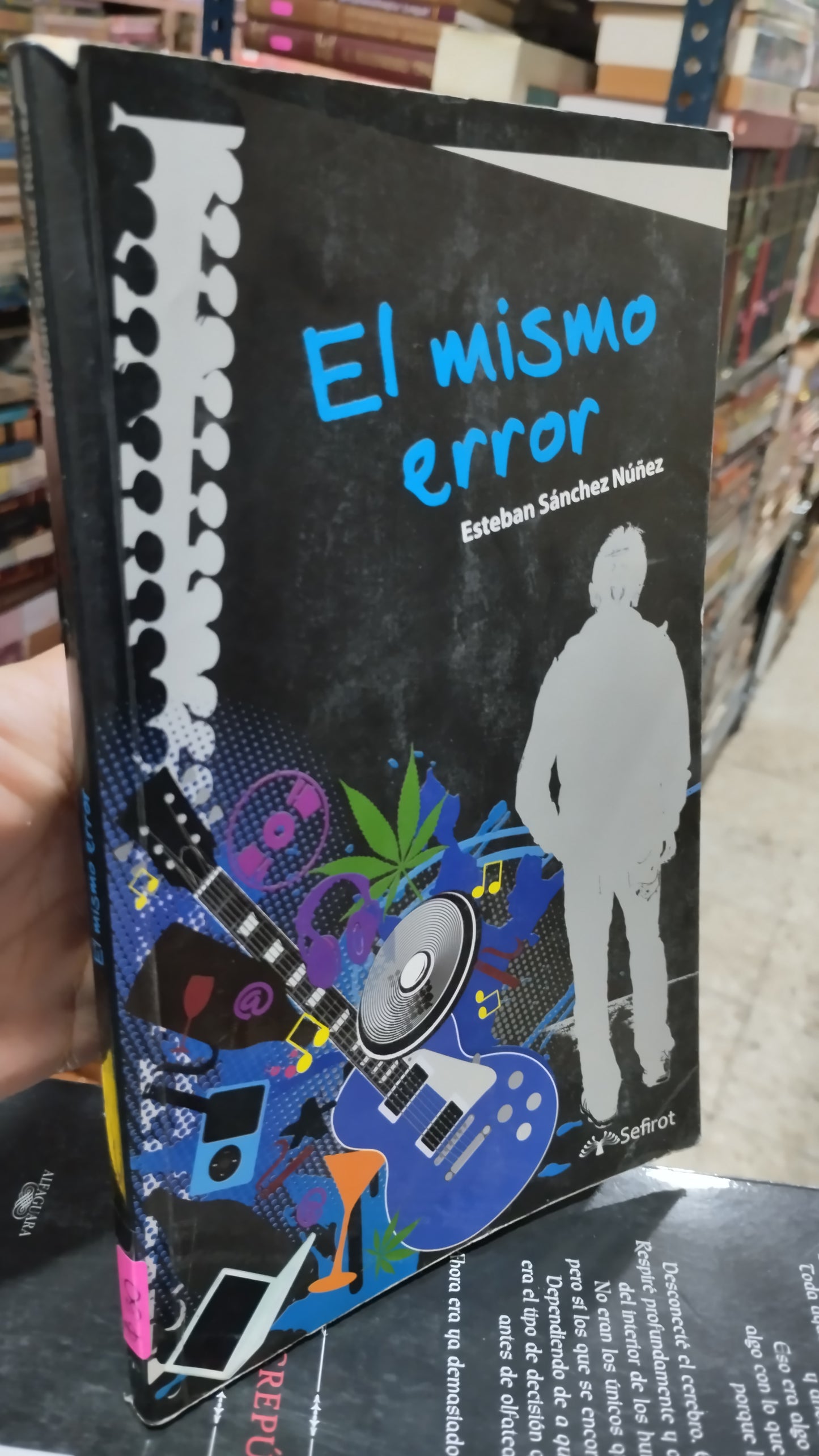 EL MISMO ERROR POR ESTEBAN SANCHEZ NIÑEZ LIBRO USADO NOVELAS ALDAMA