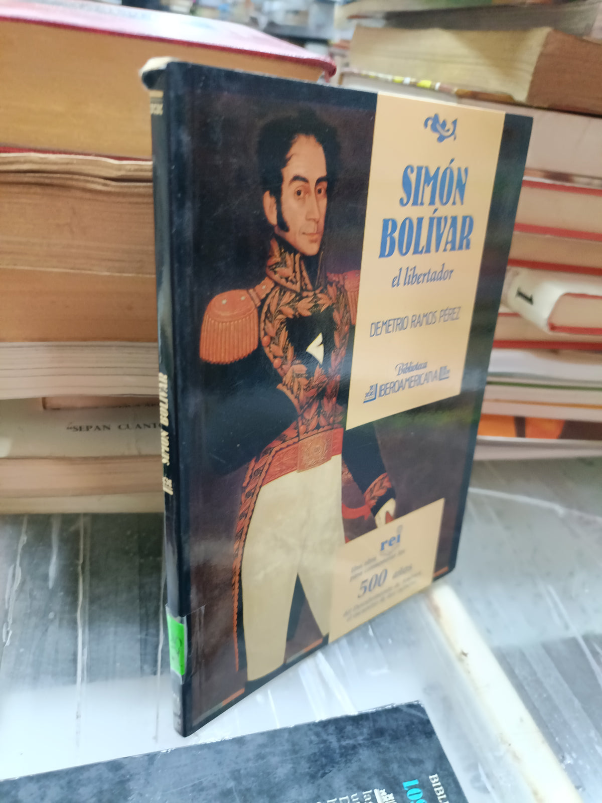 SIMON BOLIVAR POR DEMETRIO RAMOS PEREZ USADO HISTORIA JUAREZ 507