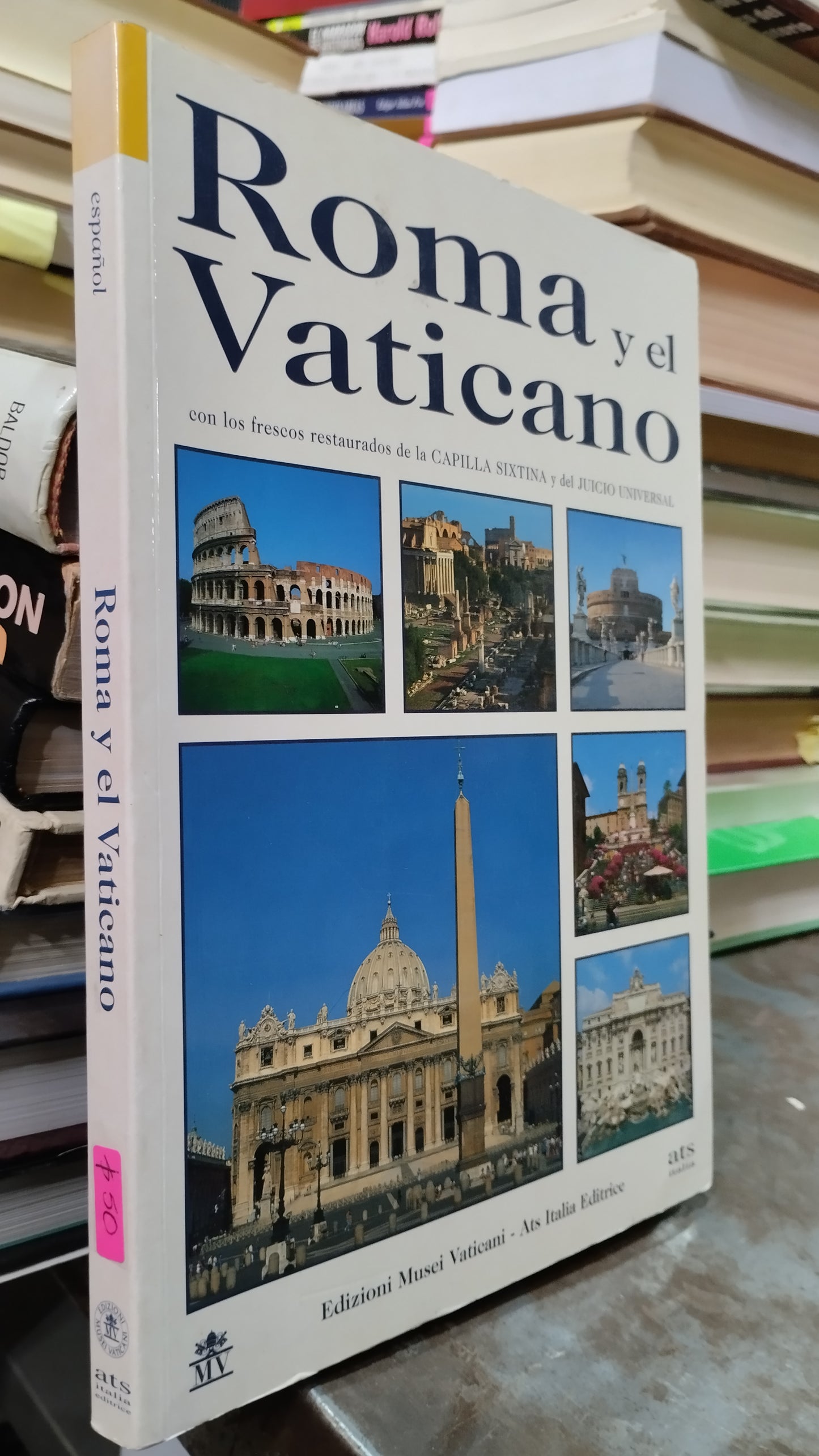 ROMA Y EL VATICANO LIBRO USADO HISTORIA ALDAMA