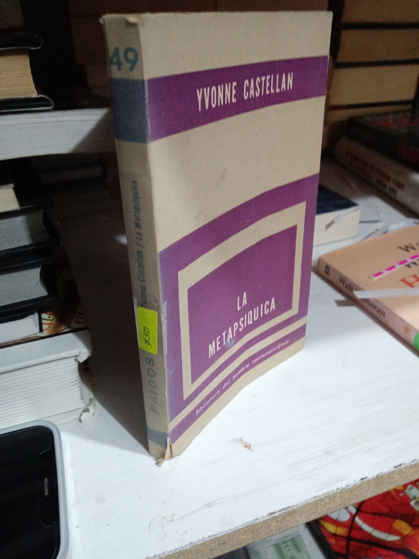 LA METAPSIQUICA POR YVONNE CASTELLAN USADO PSICOLOGIA JUAREZ
