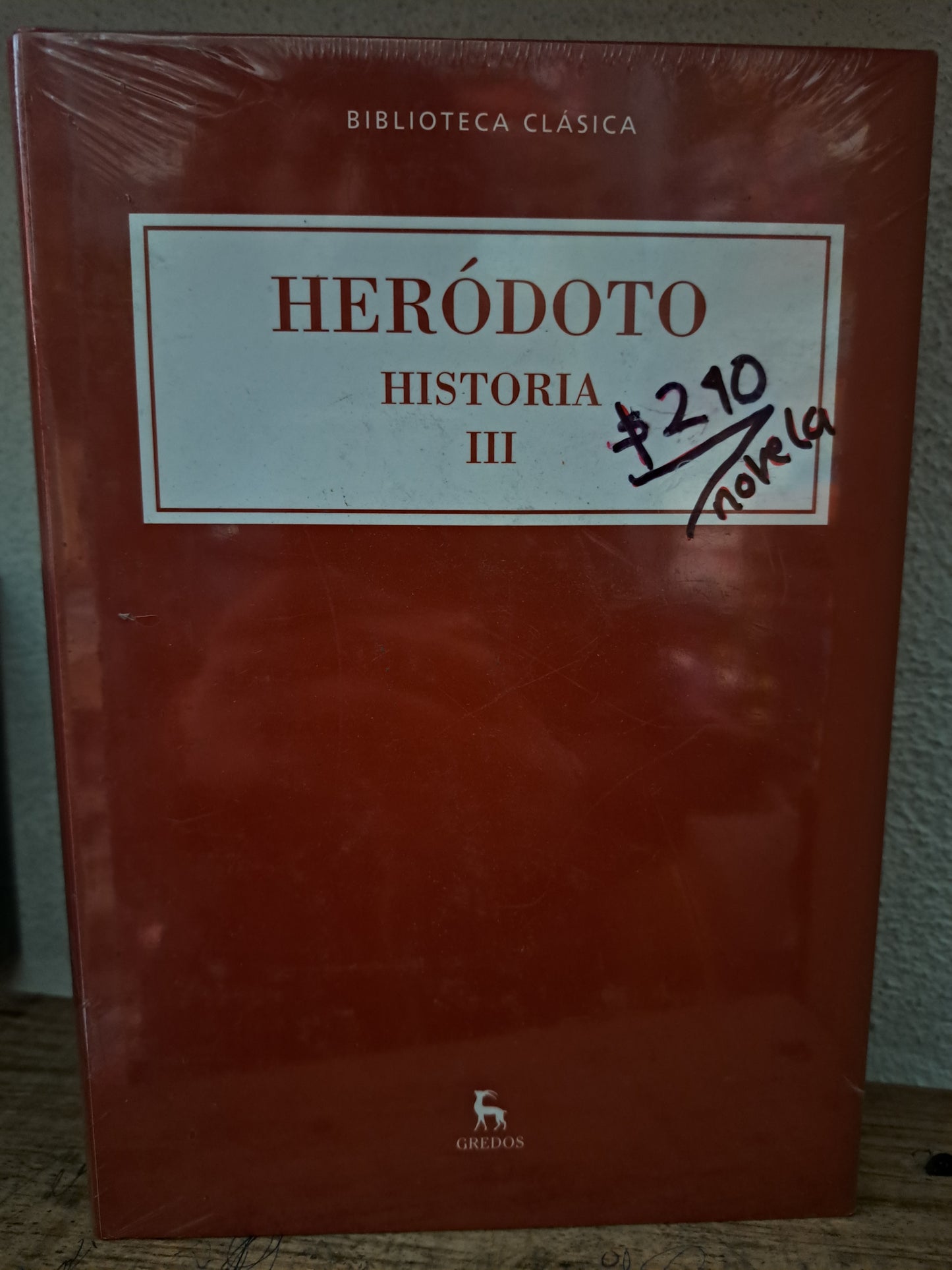 HISTORIA III HERODOTO NUEVO LIBROS NUEVOS LITERARIO 305