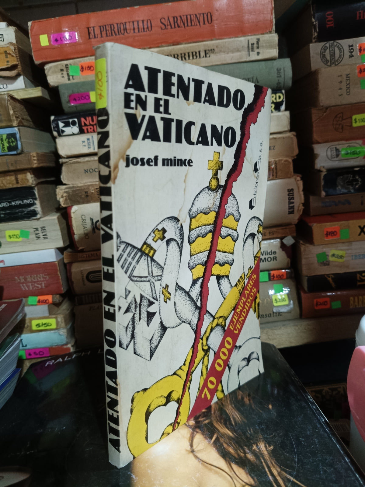 ATENTADO EN EL VATICANO POR JOSEF MINCE USADO POLITICA ALDAMA
