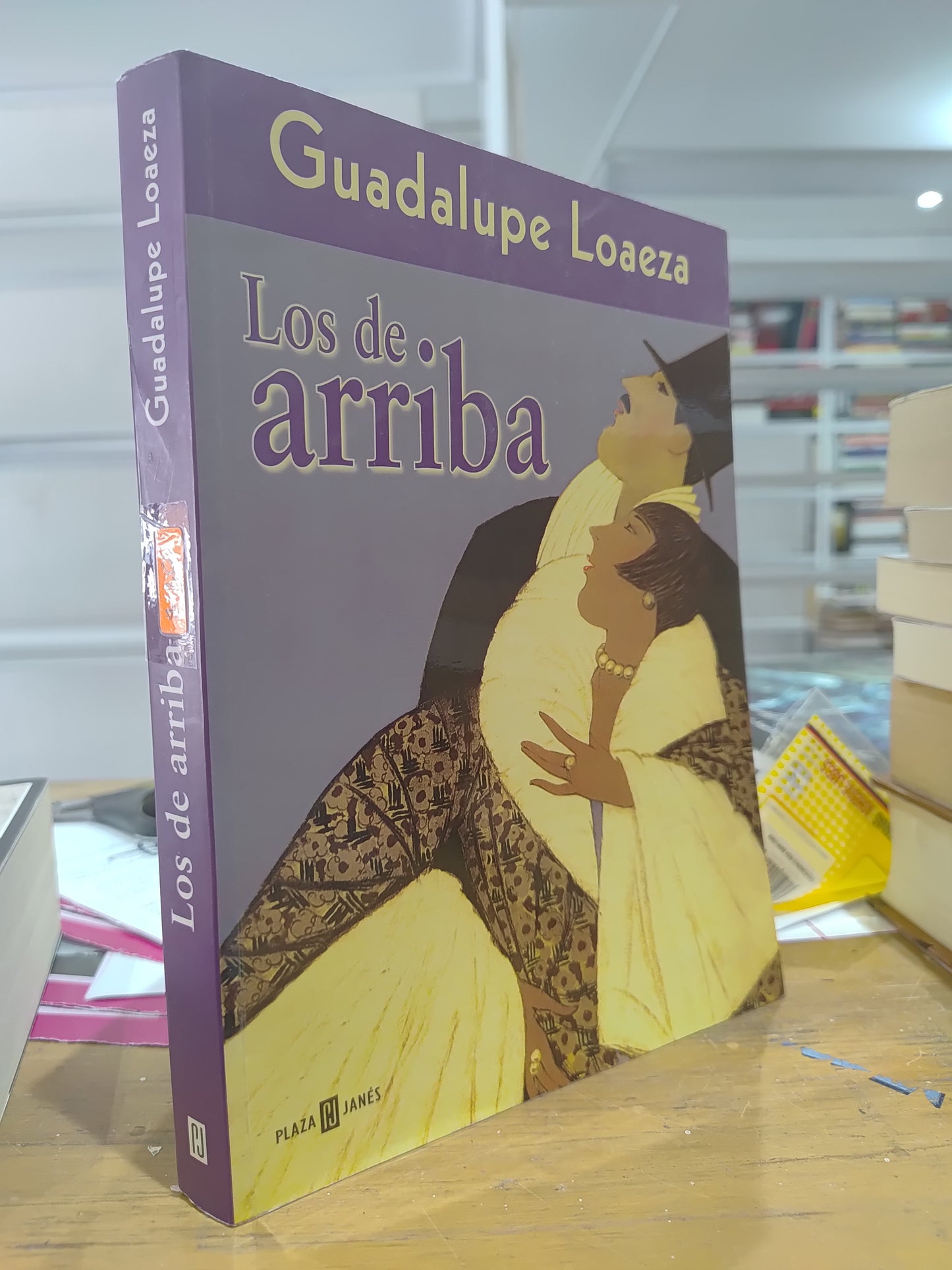 LOS DE ARRIBA POR GUADALUPE LOAEZA USADO NOVELAS JUAREZ 515