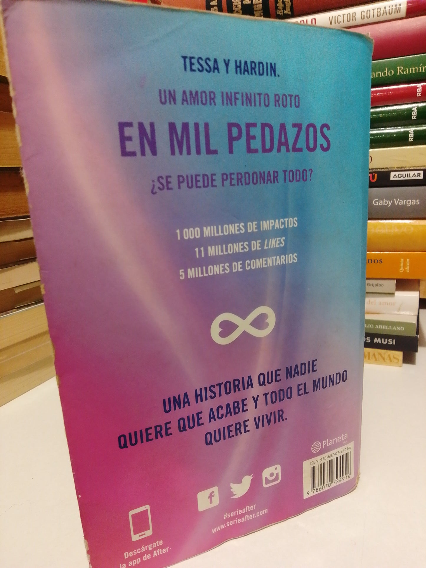 AFTER EN MIL PEDAZOS 2 POR ANNA TODD USADO NOVELA JUÁREZ