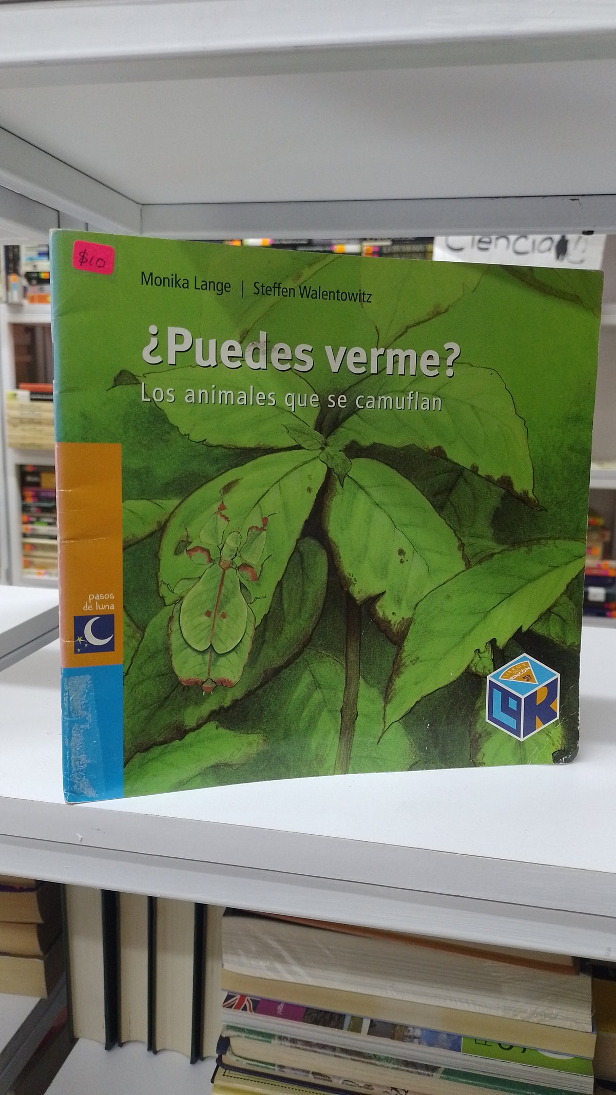 ¿PUEDES VERME? LOS ANIMALES QUE SE CAMUFLAN POR MONIKA LANGE STEFFEN WALENTOWITZ USADO INFANTIL JUAREZ 515
