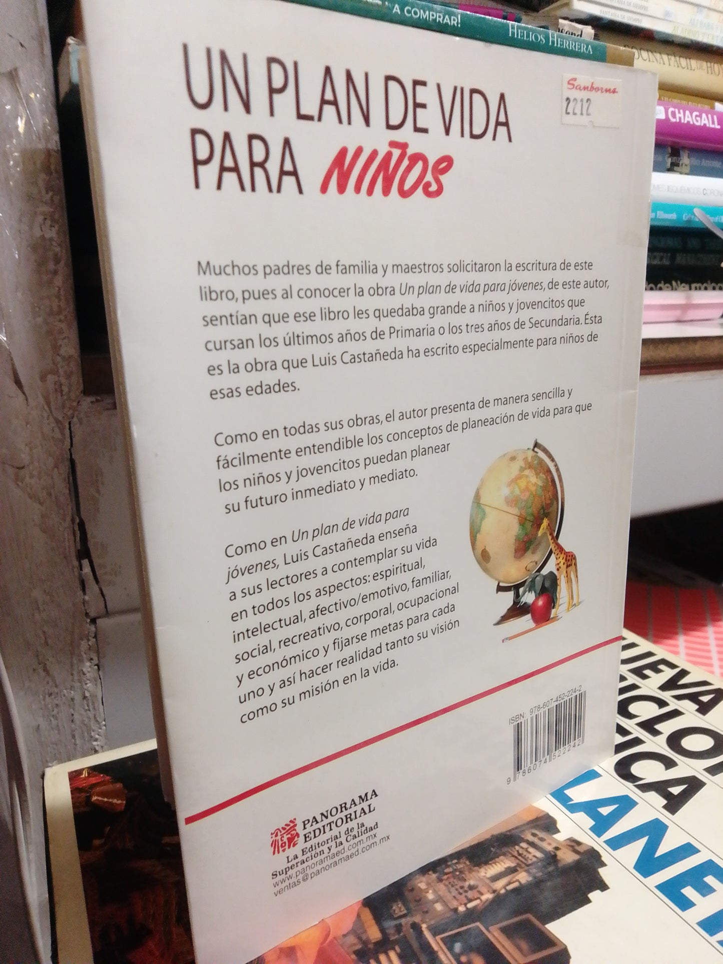 UN PLAN DE VIDA PARA NIÑOS POR LUIS CASTAÑEDA USADO SUP.PERSONAL JUAREZ