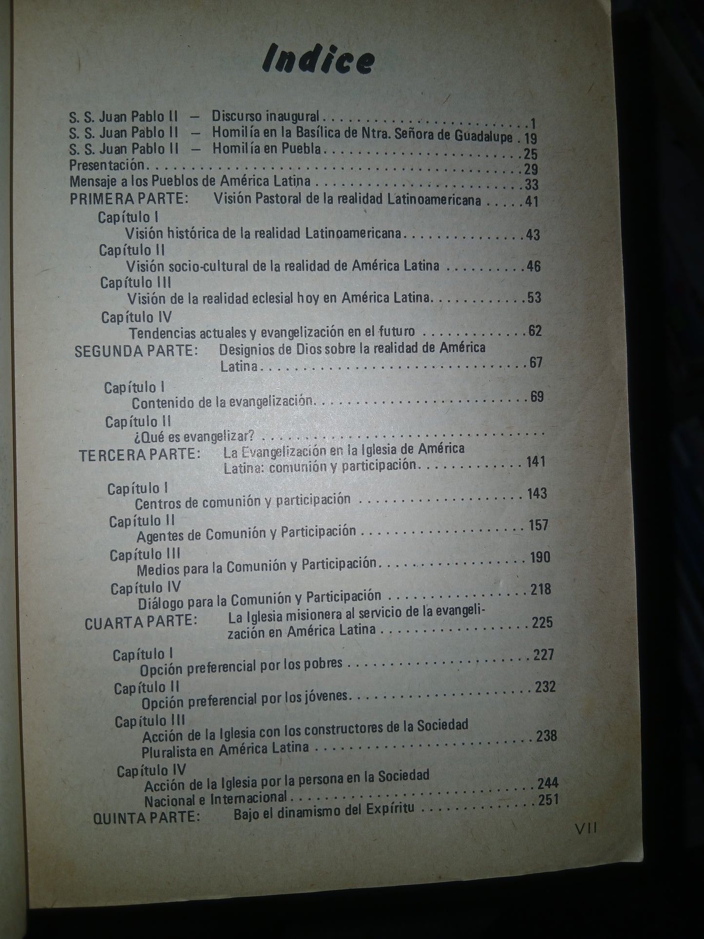 DOCUMENTOS DE PUEBLA: LA EVANGELIZACIÓN EN EL PRESENTE Y EN EL FUTURO DE AMÉRICA LATINA USADO RELIGION LITERARIO 207