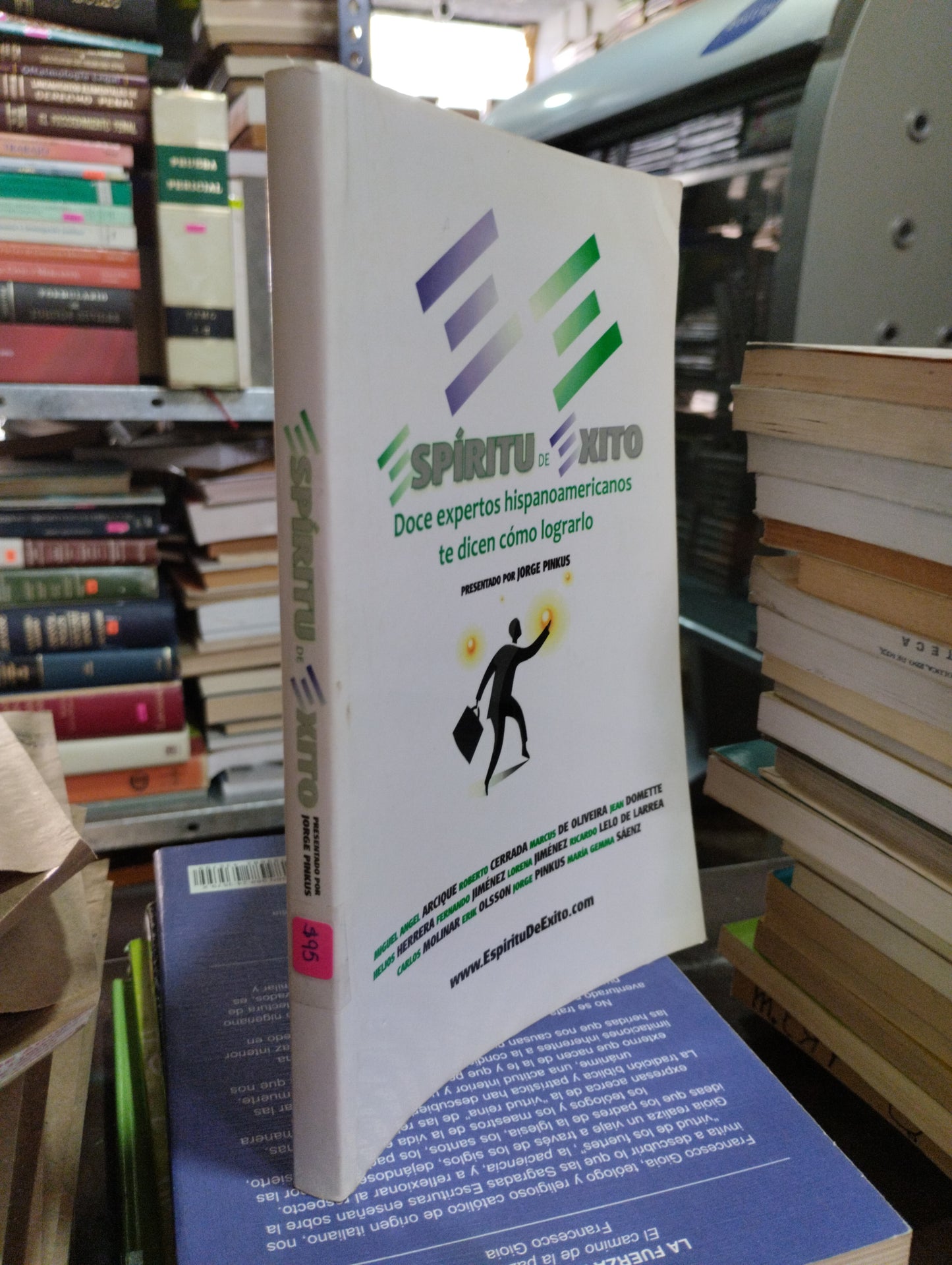 ESPIRITU DE EXITO POR JORGE PINKUS USADO SUPERACION PERSONAL ALDAMA