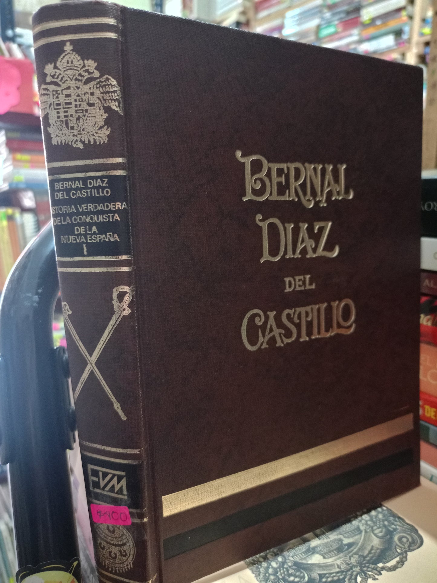 HISTORIA VERDADERA DE LA CONQUISTA DE LA NUEVA ESPAÑA I POR BERNAL DIAZ DEL CASTILLO USADO HISTORIA LITERARIO 305