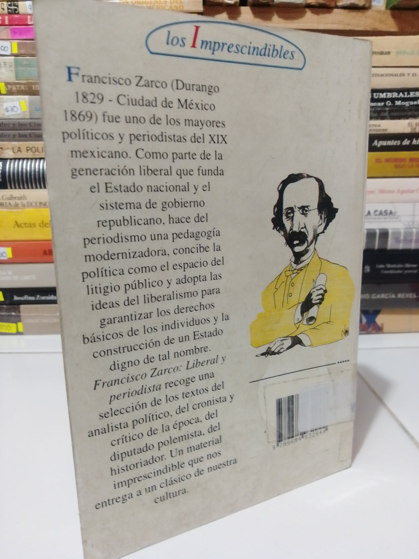 FRANCISCO ZARCO POR JOSE WOLDENBERG USADO HISTORIA JUAREZ