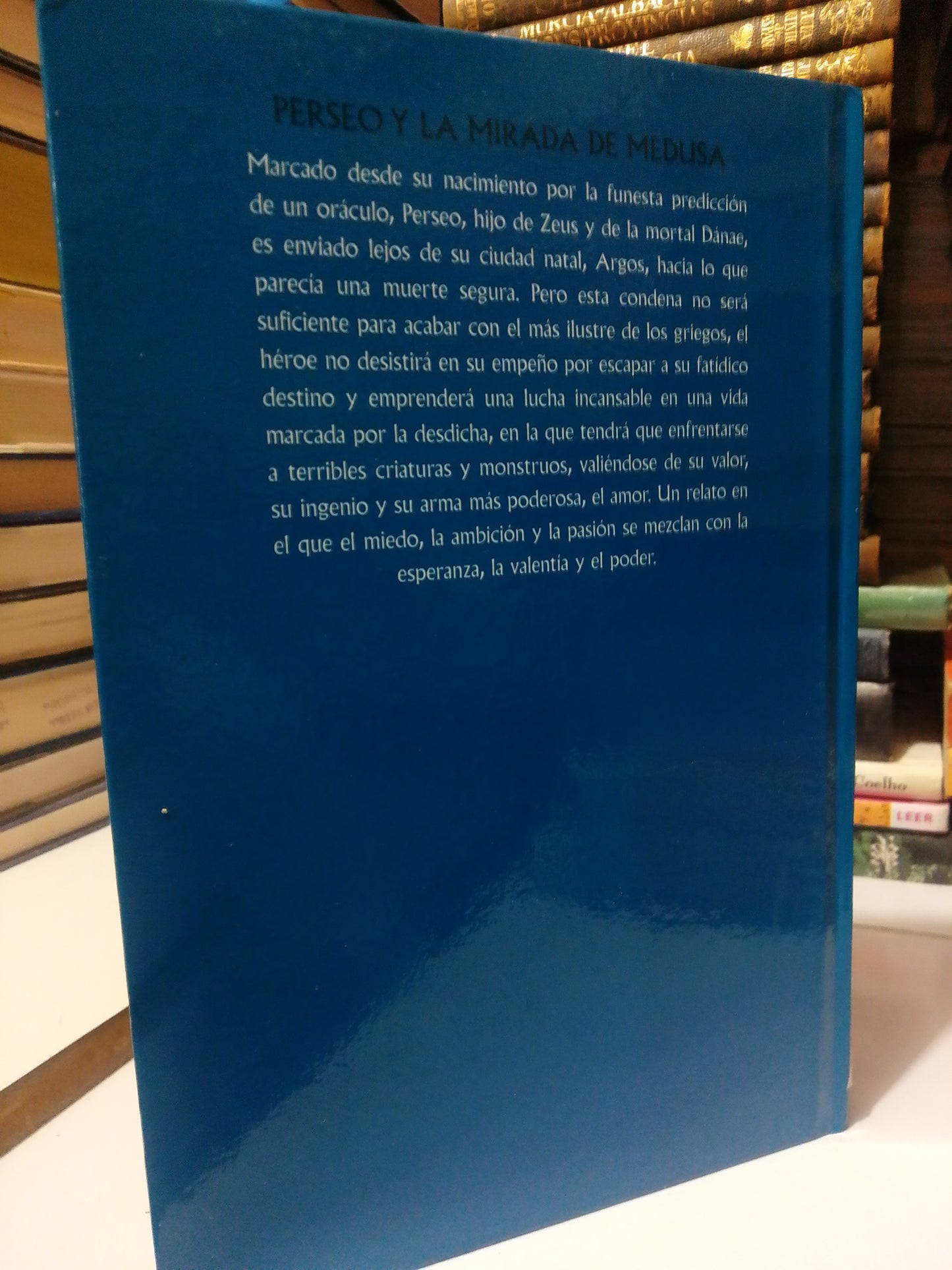 PERSEO Y LA MIRADA DE MEDUSA USADO NOVELA JUÁREZ
