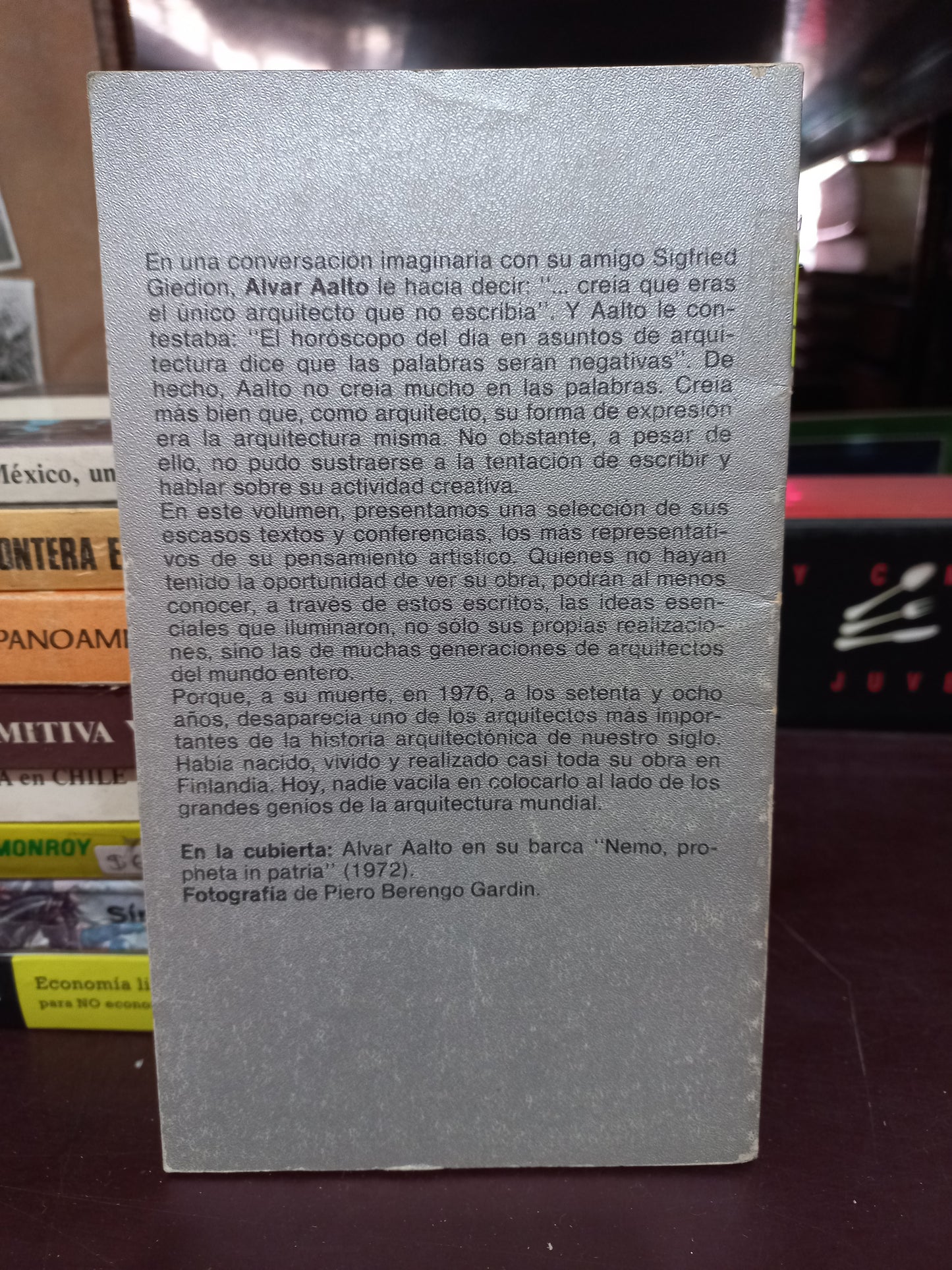 LA HUMANIZACION DE LA ARQUITECTURA POR ALVAR AALTO USADO HISTORIA LITERARIO 305
