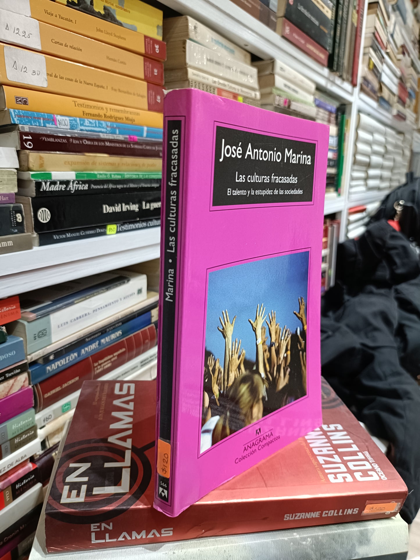 LAS CULTURAS FRACASADAS EL TALENTO Y LA ESTUPIDEZ DE LAS SOCIEDAD POR JOSE ANTONIO MARINA USADOS NOVELAS JUAREZ 515