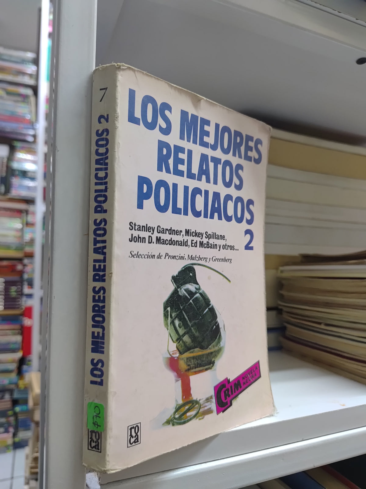 LOS MEJORES RELATOS POLICIACOS 2 POR STANLEY GARDNER Y OTROS USADO NOVELAS JUAREZ 507