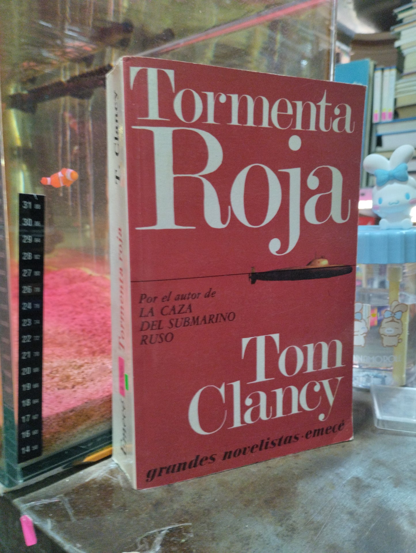 TORMENTA ROJA POR TOM CLANCY USADO NOVELA ALDAMA