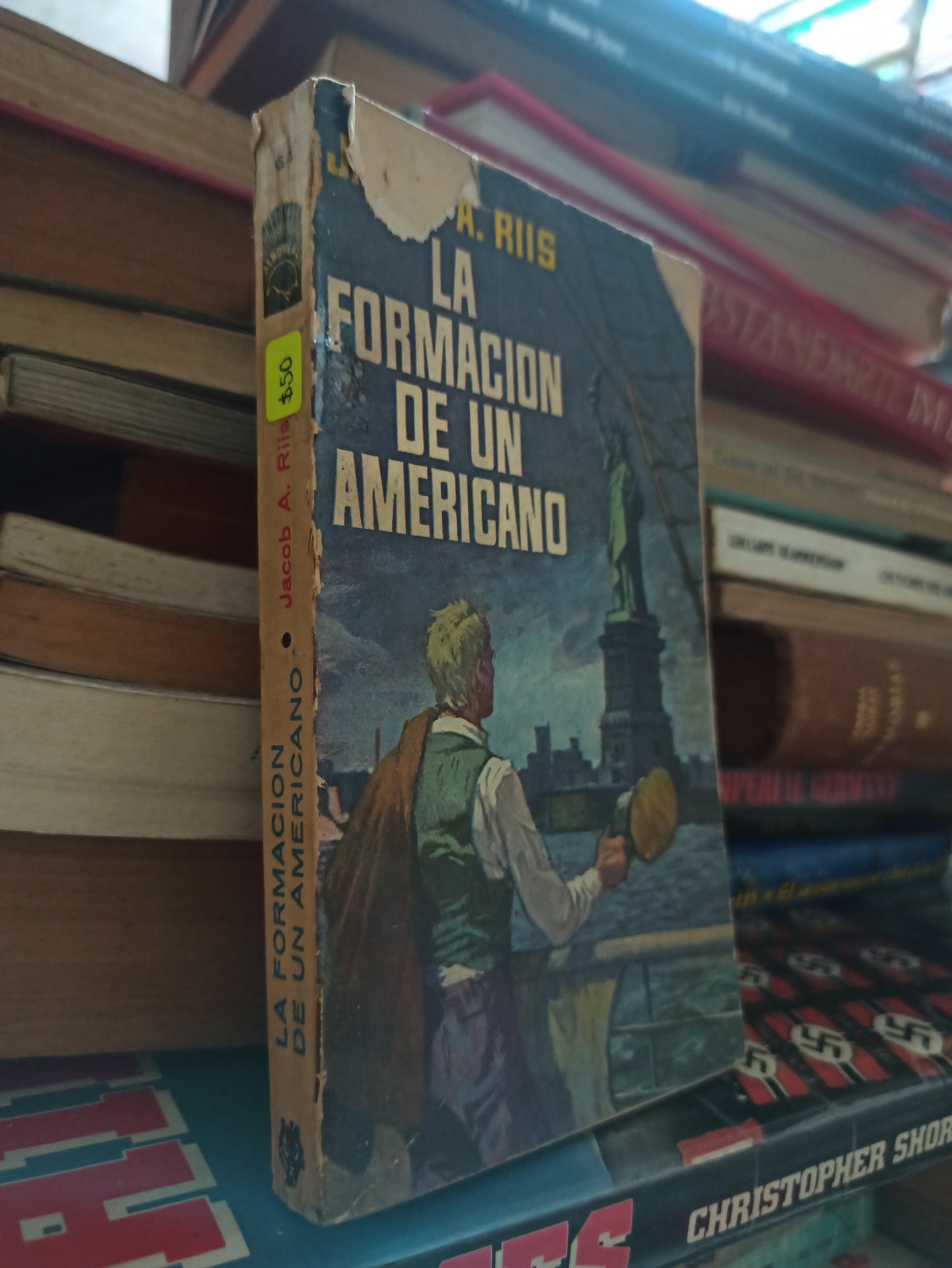 LA FORMACIÓN DE UN AMERICANO POR JACOB A. RIIS USADO NOVELAS ALDAMA