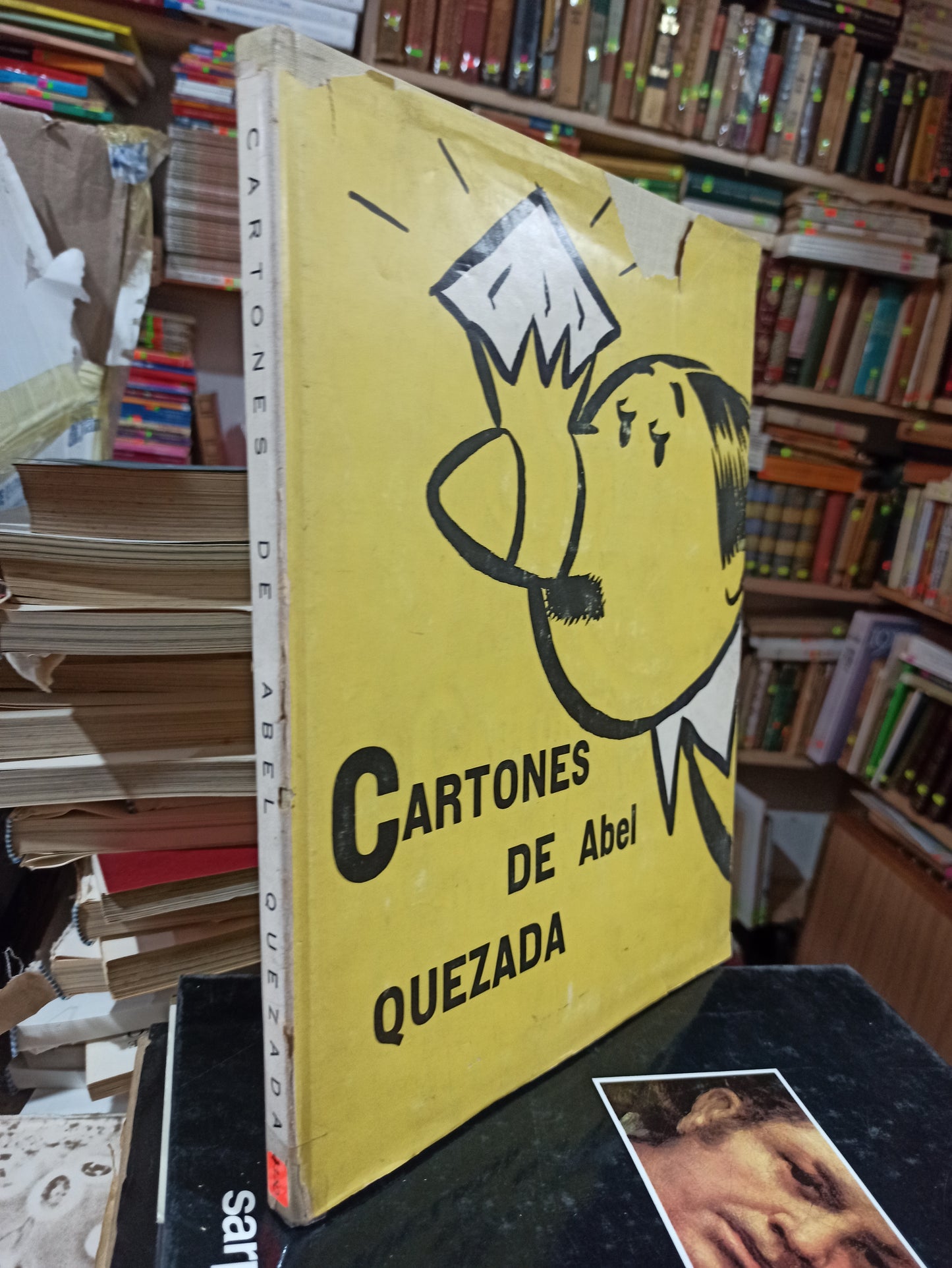 CARTONES DE ABEL QUEZADA POR EDITORIAL DIVISIÓN USADO ARTES ALDAMA