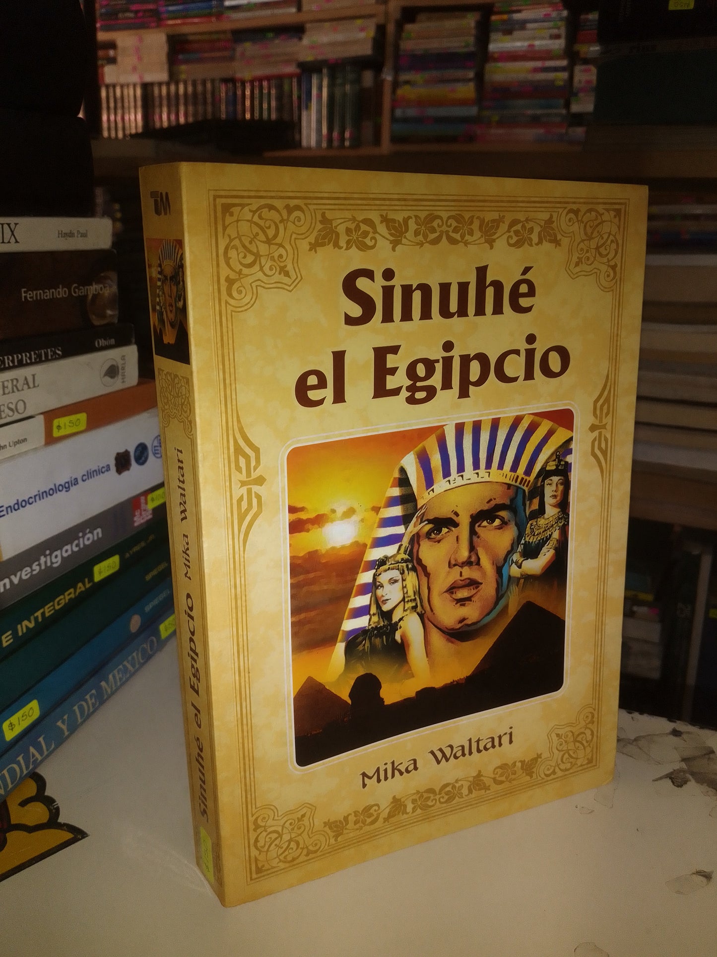 SINUHÉ EL EGIPCIO POR MIKA WALTARI USADO NOVELA LITERARIO 207