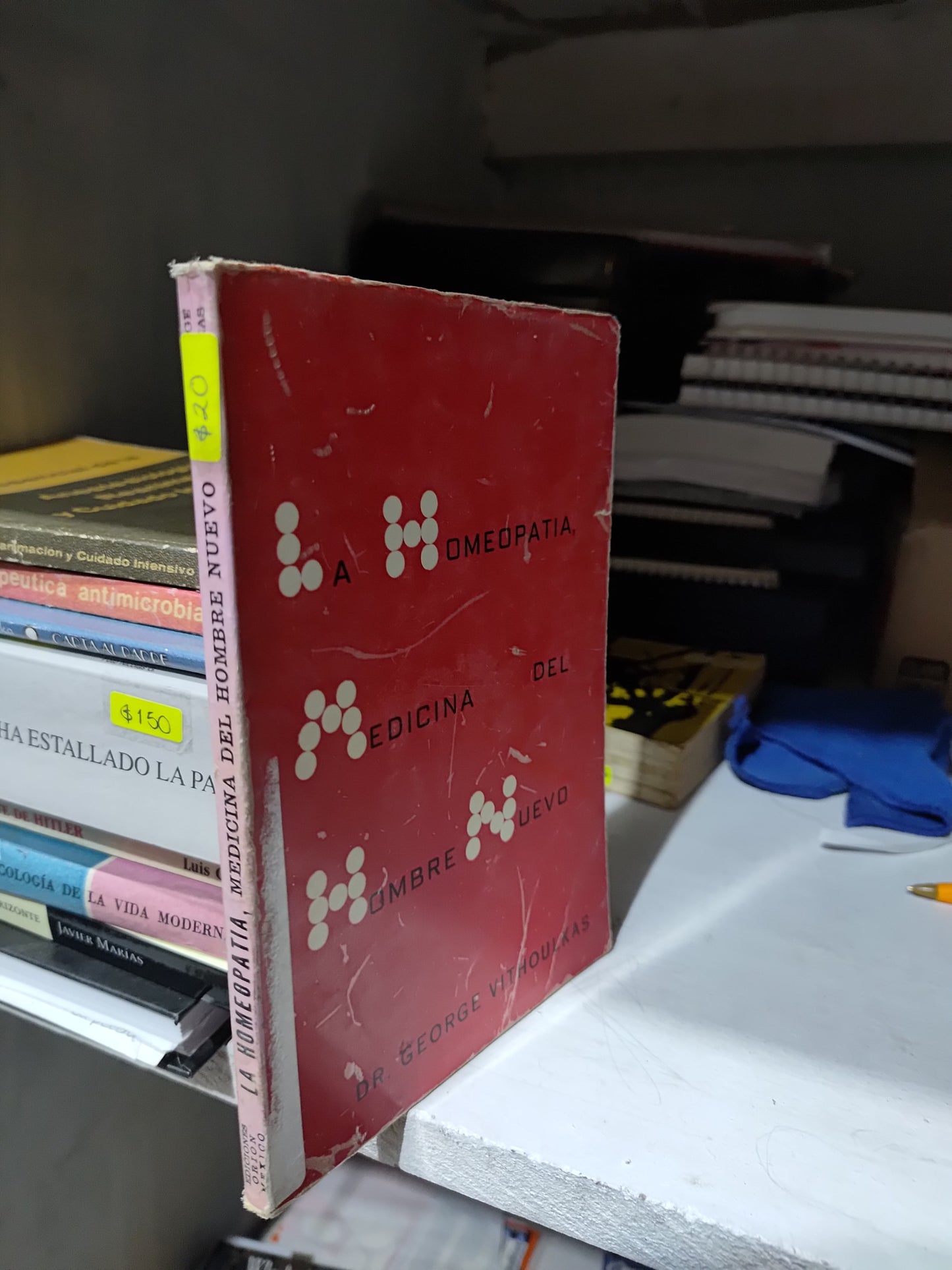 LA HOMEOPATIA MEDICINA DEL HOMBRE NUEVO POR GEORGE VITHOULKAS USADO SALUD JUAREZ