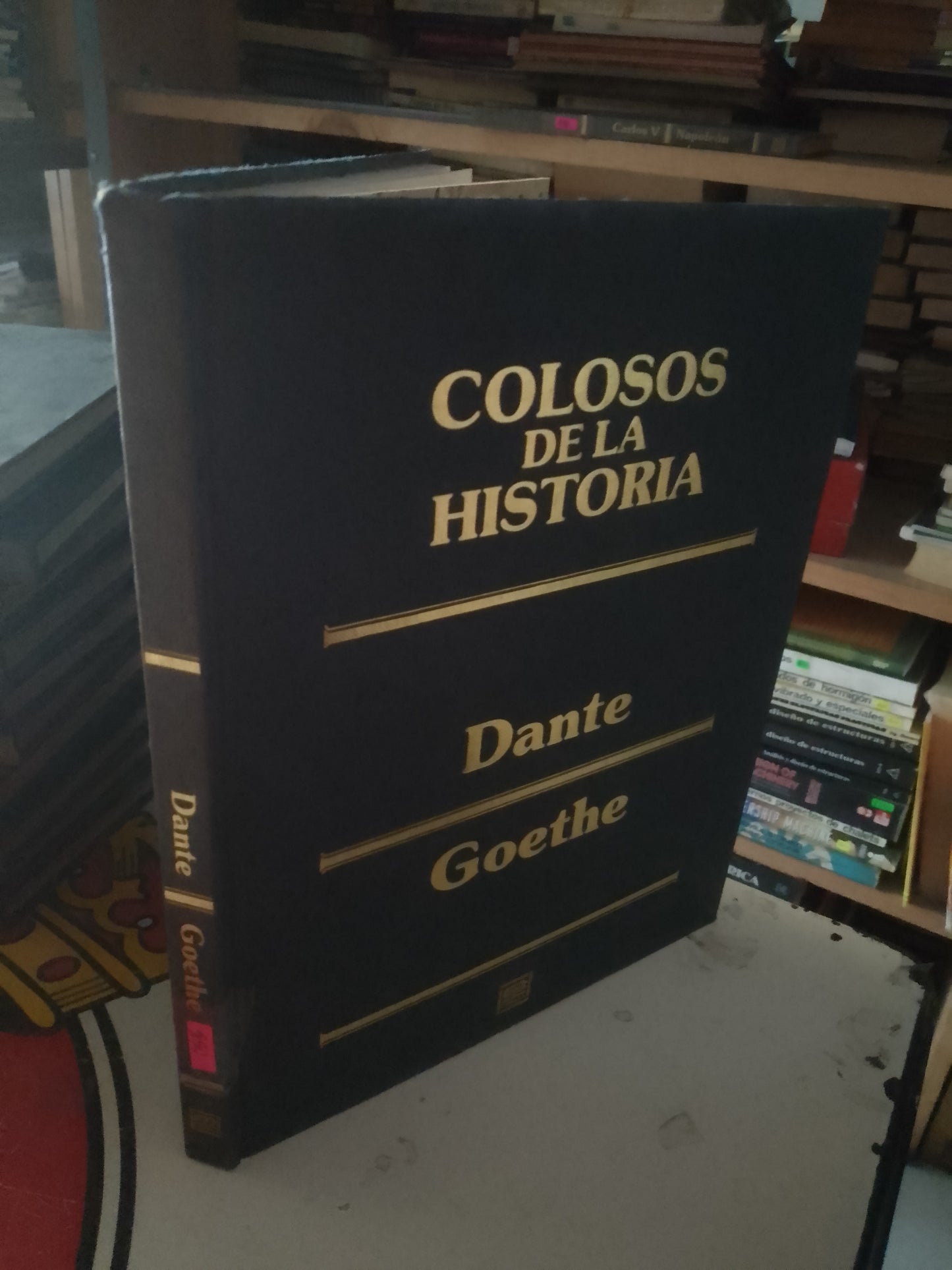 COLOSOS DE LA HISTORIA: DANTE / GOETHE (VARIOS AUTORES) USADO HISTORIA LITERARIO 207