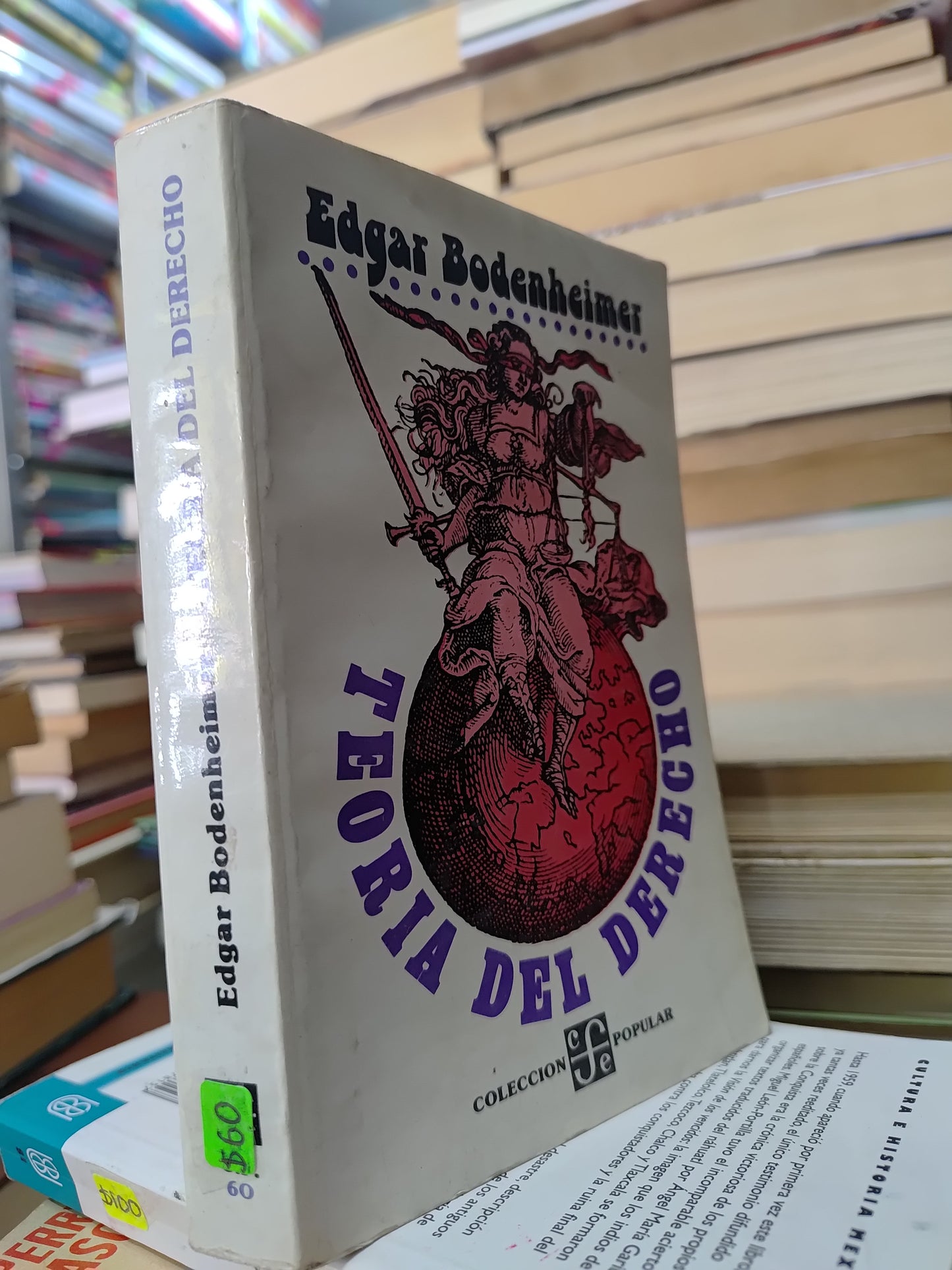 TEORIA DEL DERECHO POR EDGAR BODENHEIMER USADO DERECHO JUAREZ 507