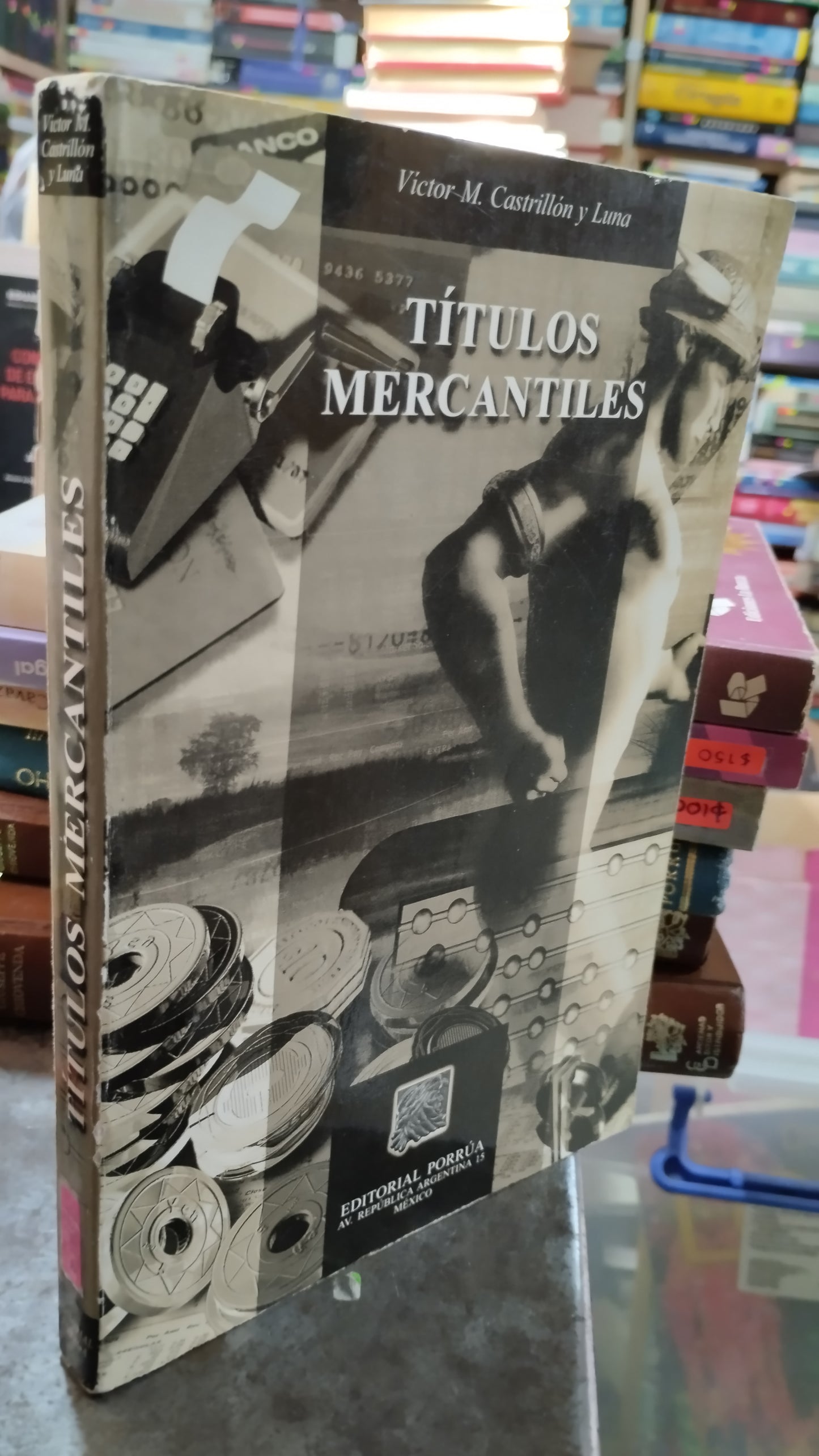 TITULOS MERCANTILES POR VICTOR M CASTRILLON Y LUNA LIBRO USADO DERECHO ALDAMA