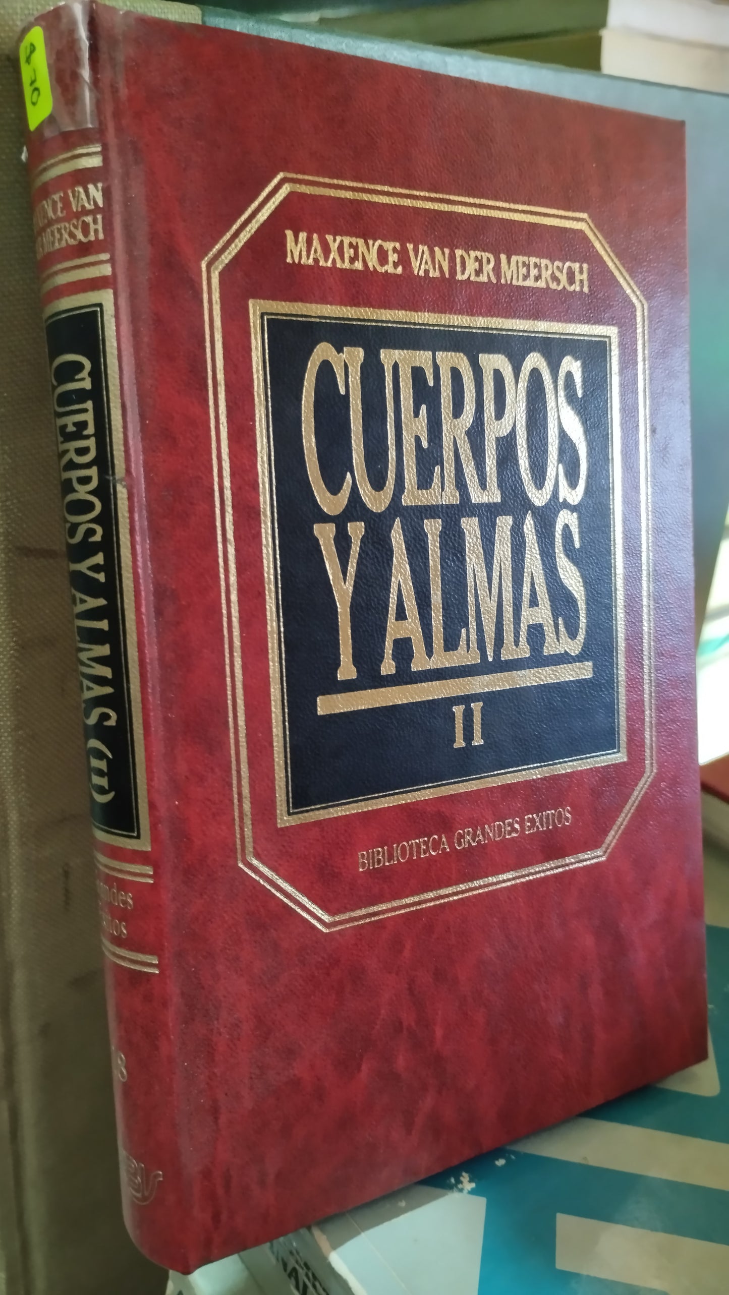CUERPOS Y ALMAS POR MAXENCE VAN DER MEERSCH LIBRO USADO NOVELAS ALDAMA