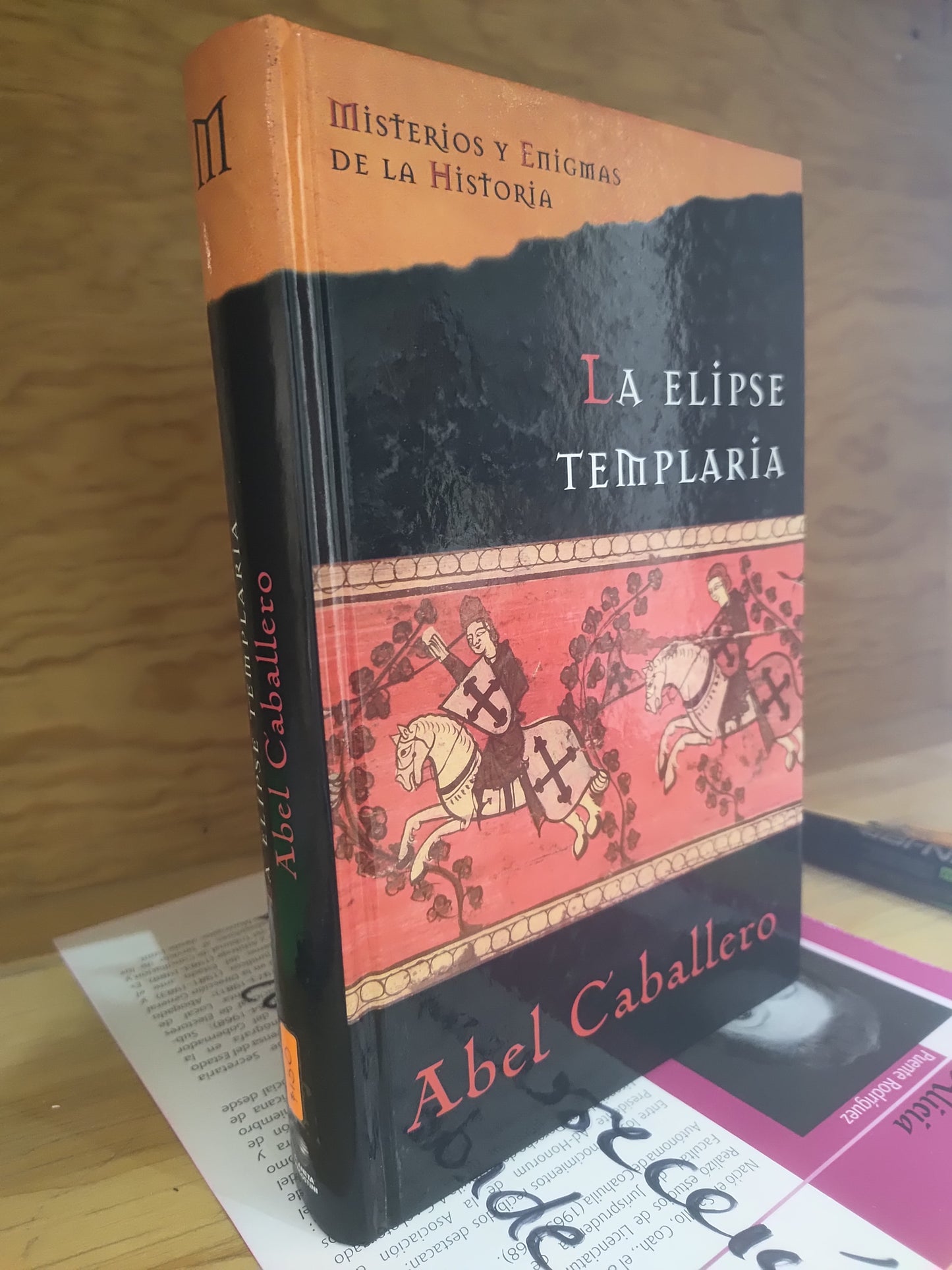 LA ELIPSE TEMPLARIA POR ABEL CABALLERO USADO NOVELAS JUAREZ 515
