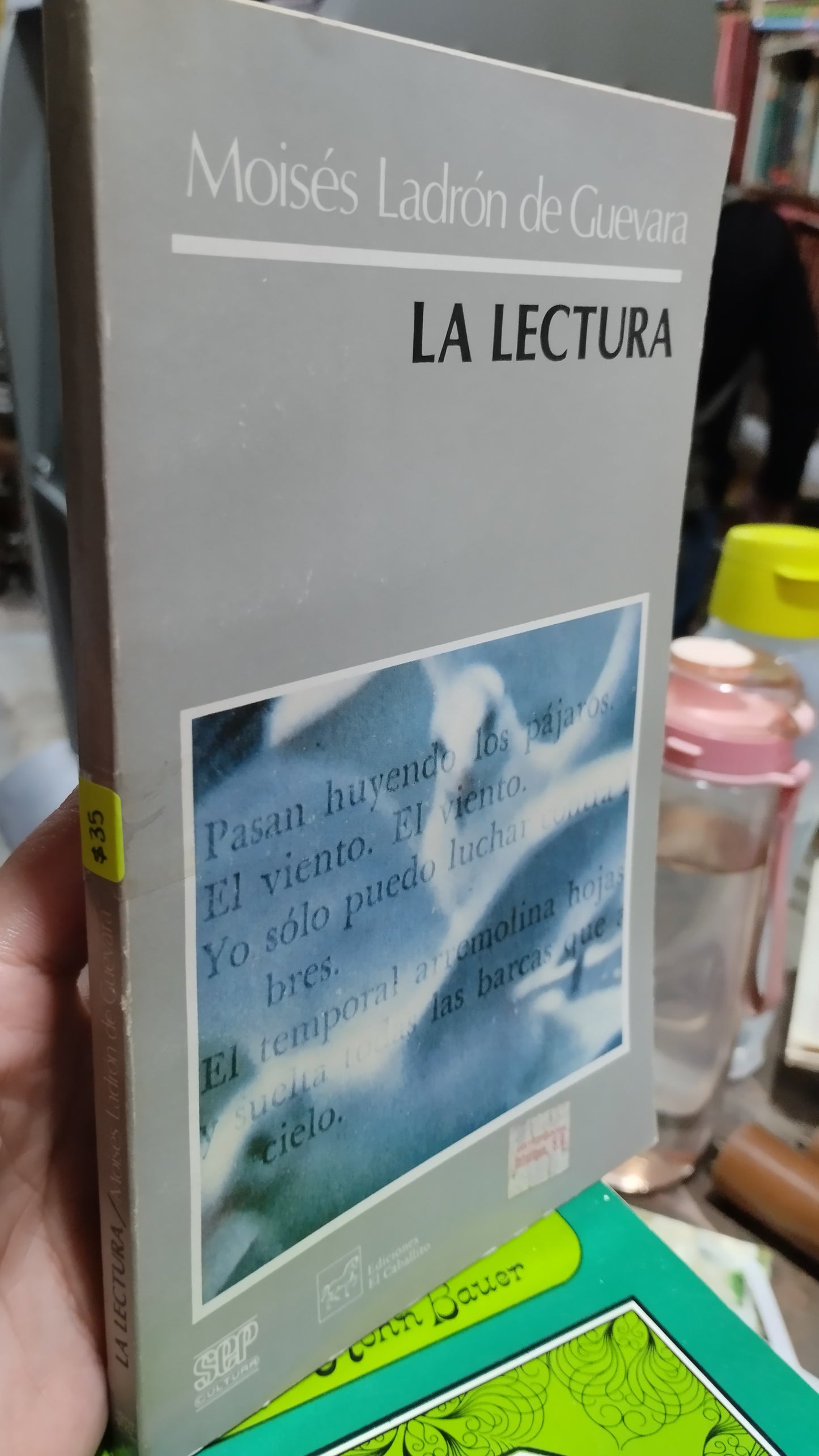 LA LECTURA POR MOISES LADRON DE GUEVARA LIBRO USADO NOVELAS ALDAMA