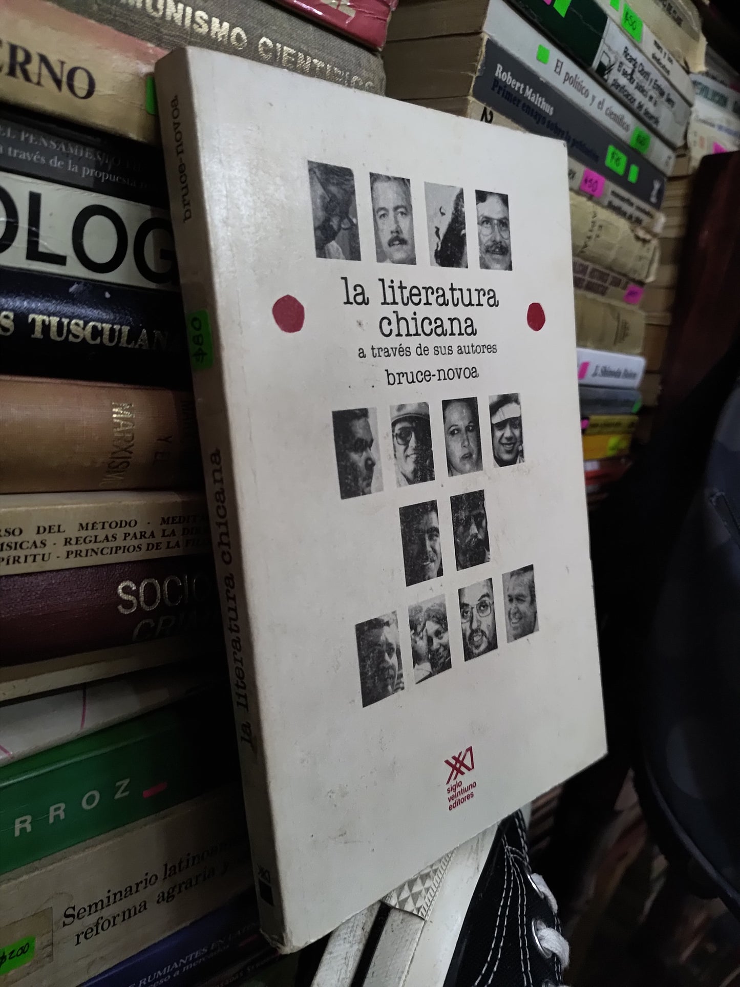 LA LITERATURA CHICANA POR BRUCE NOVOA USADO NOVELAS LITERARIO 207