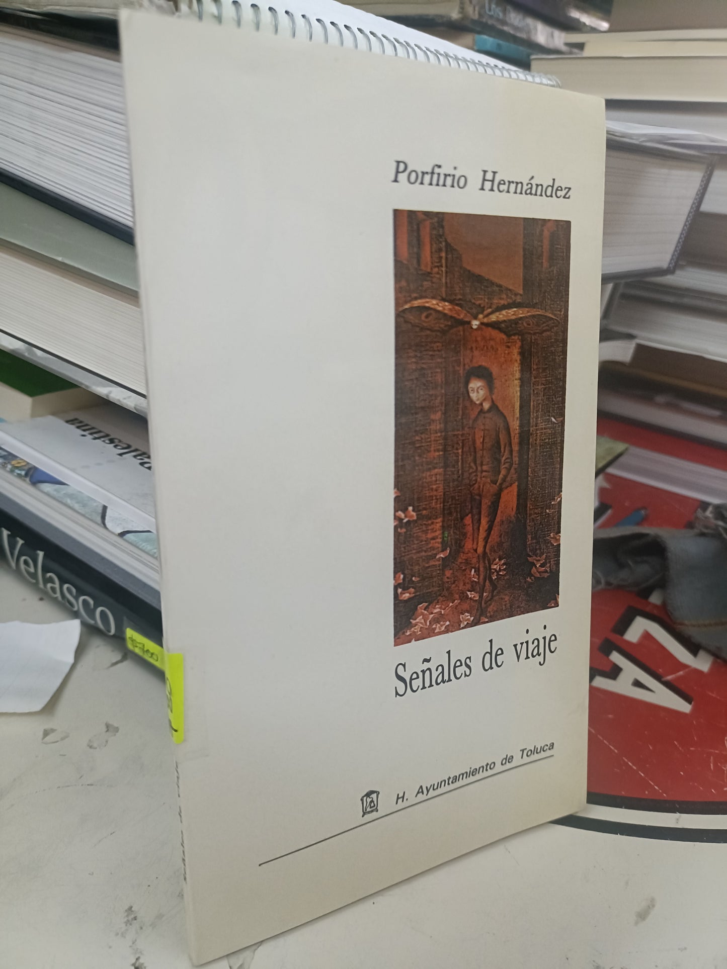 SEÑALES DE VIAJE POR PORFIRIO HERNÁNDEZ USADO NOVELA LITERARIO 207